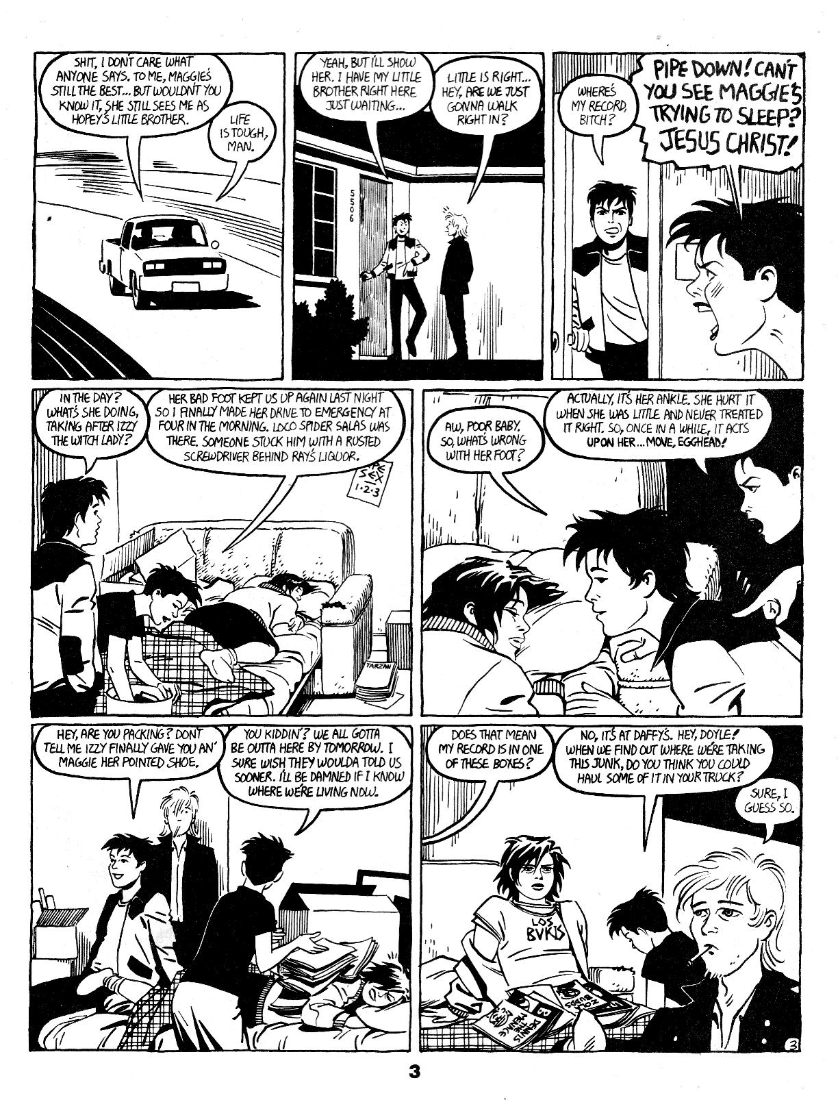 Read online Love and Rockets (1982) comic -  Issue #17 - 5
