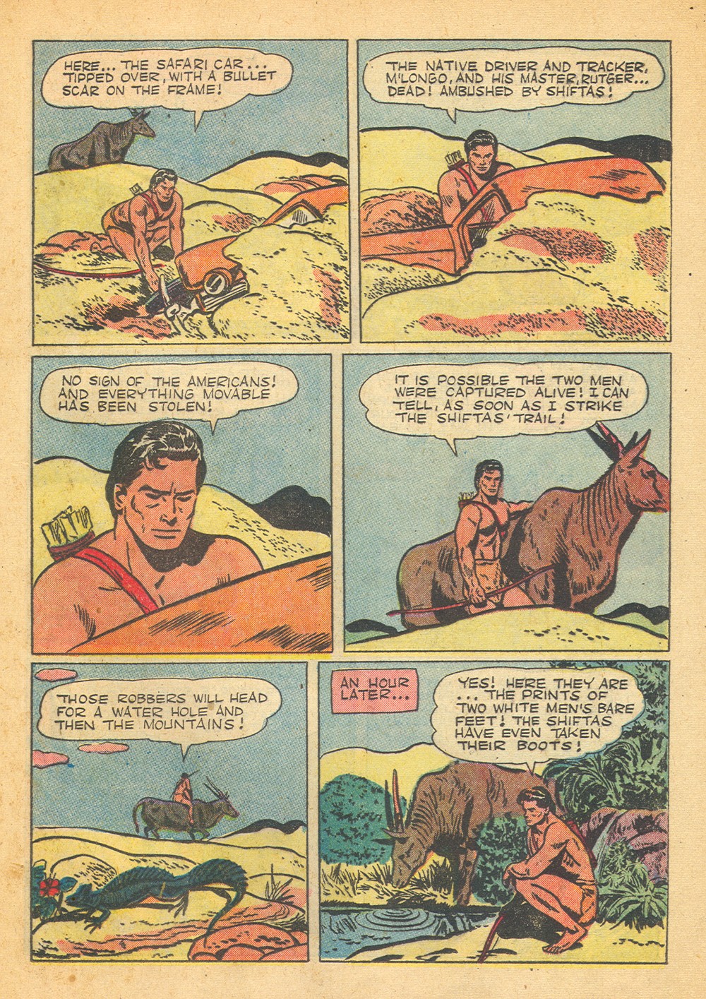 Read online Tarzan (1948) comic -  Issue #57 - 33