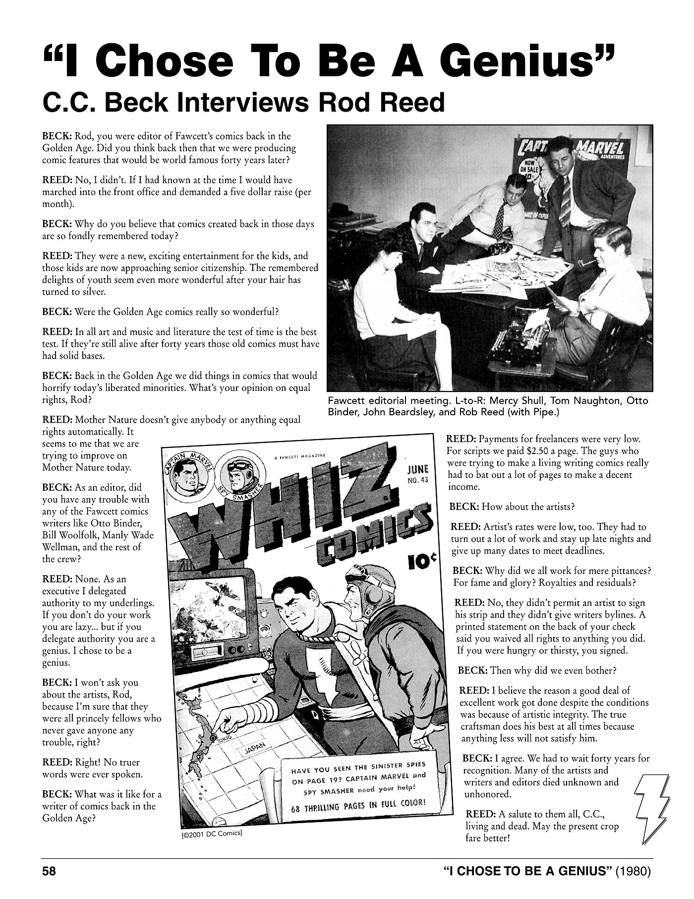 Read online Fawcett Companion comic -  Issue # TPB (Part 1) - 60