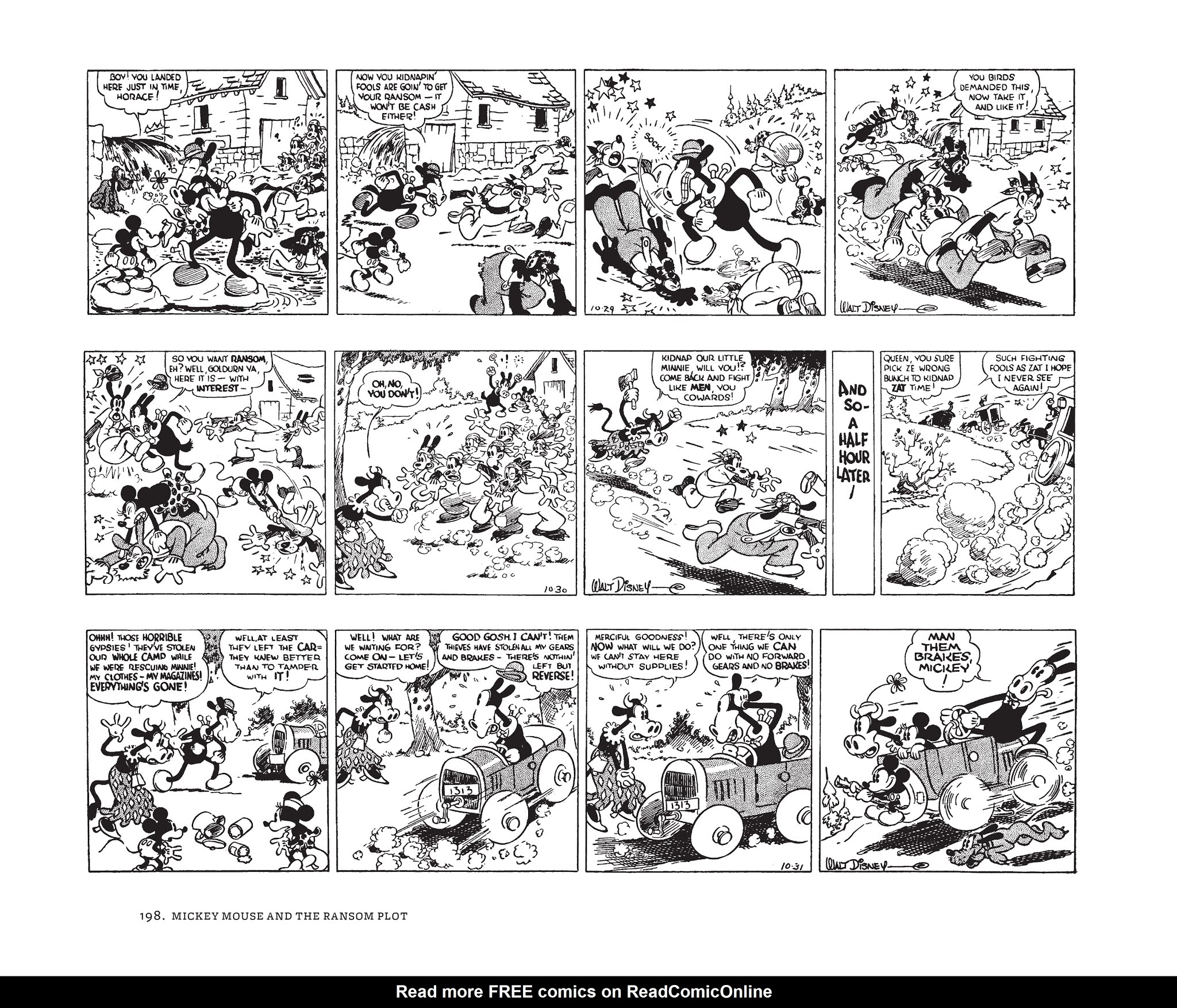 Read online Walt Disney's Mickey Mouse by Floyd Gottfredson comic -  Issue # TPB 1 (Part 2) - 98
