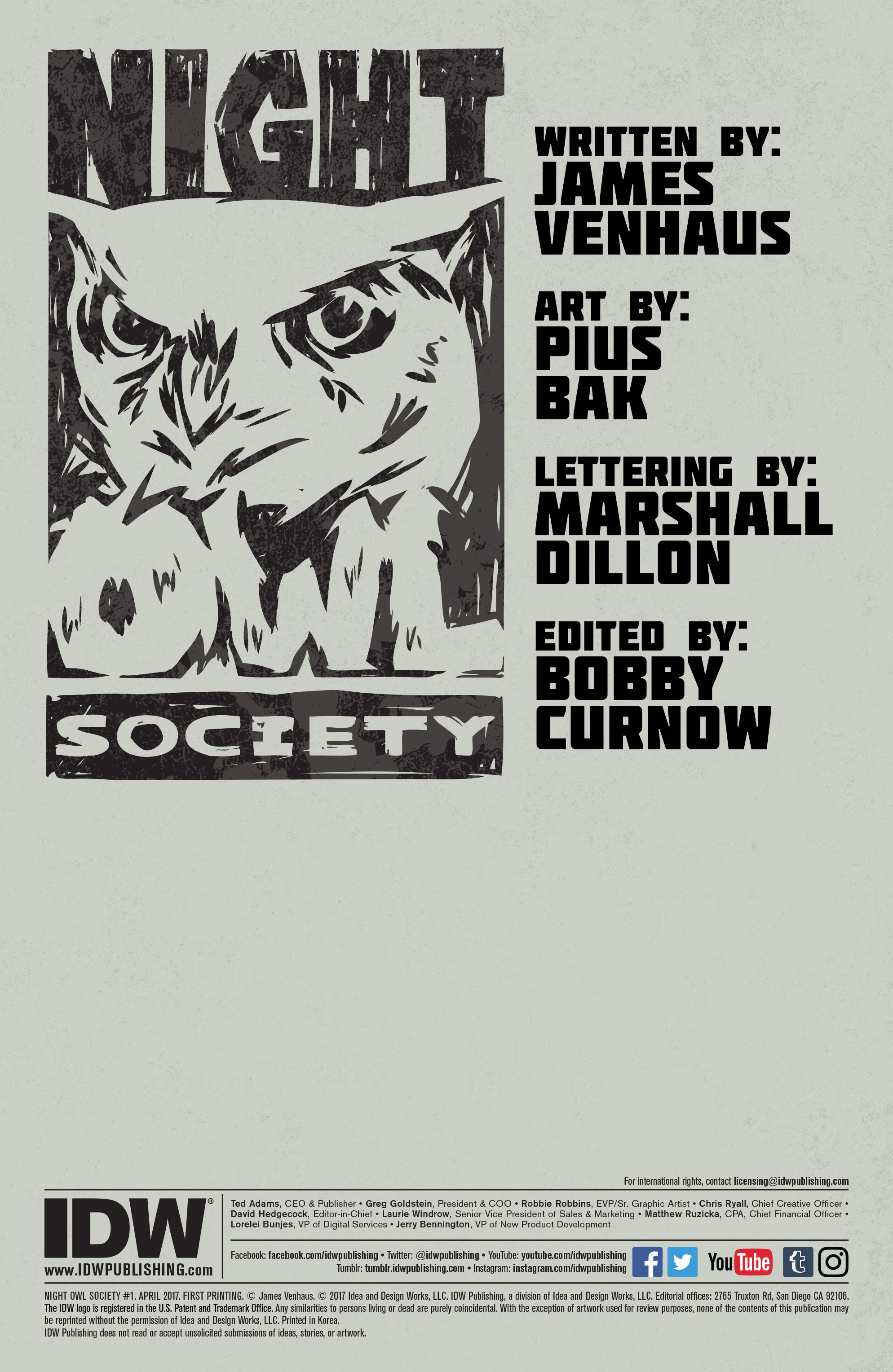 Read online Night Owl Society comic -  Issue #1 - 2