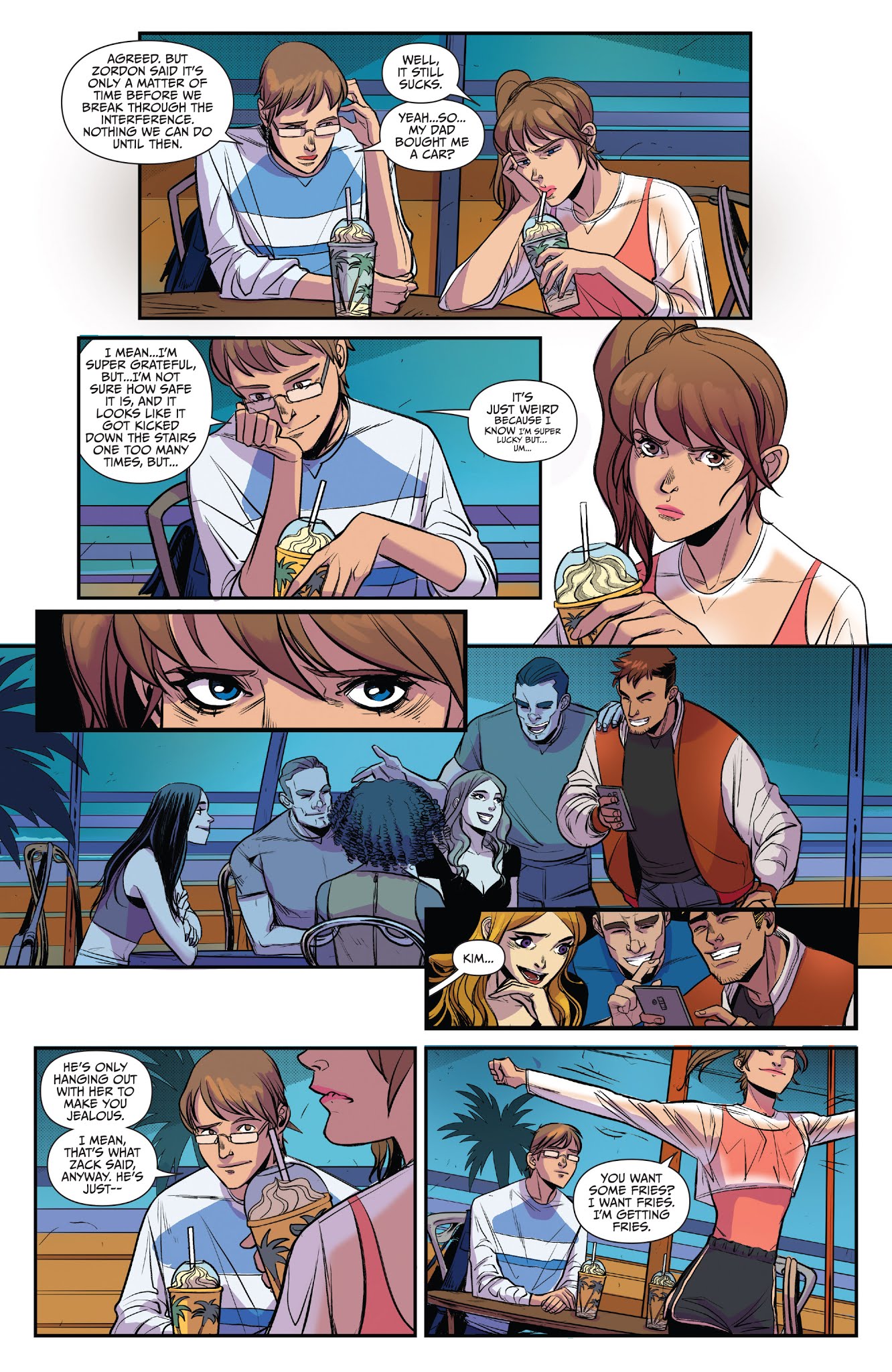 Read online Saban's Go Go Power Rangers comic -  Issue #14 - 21