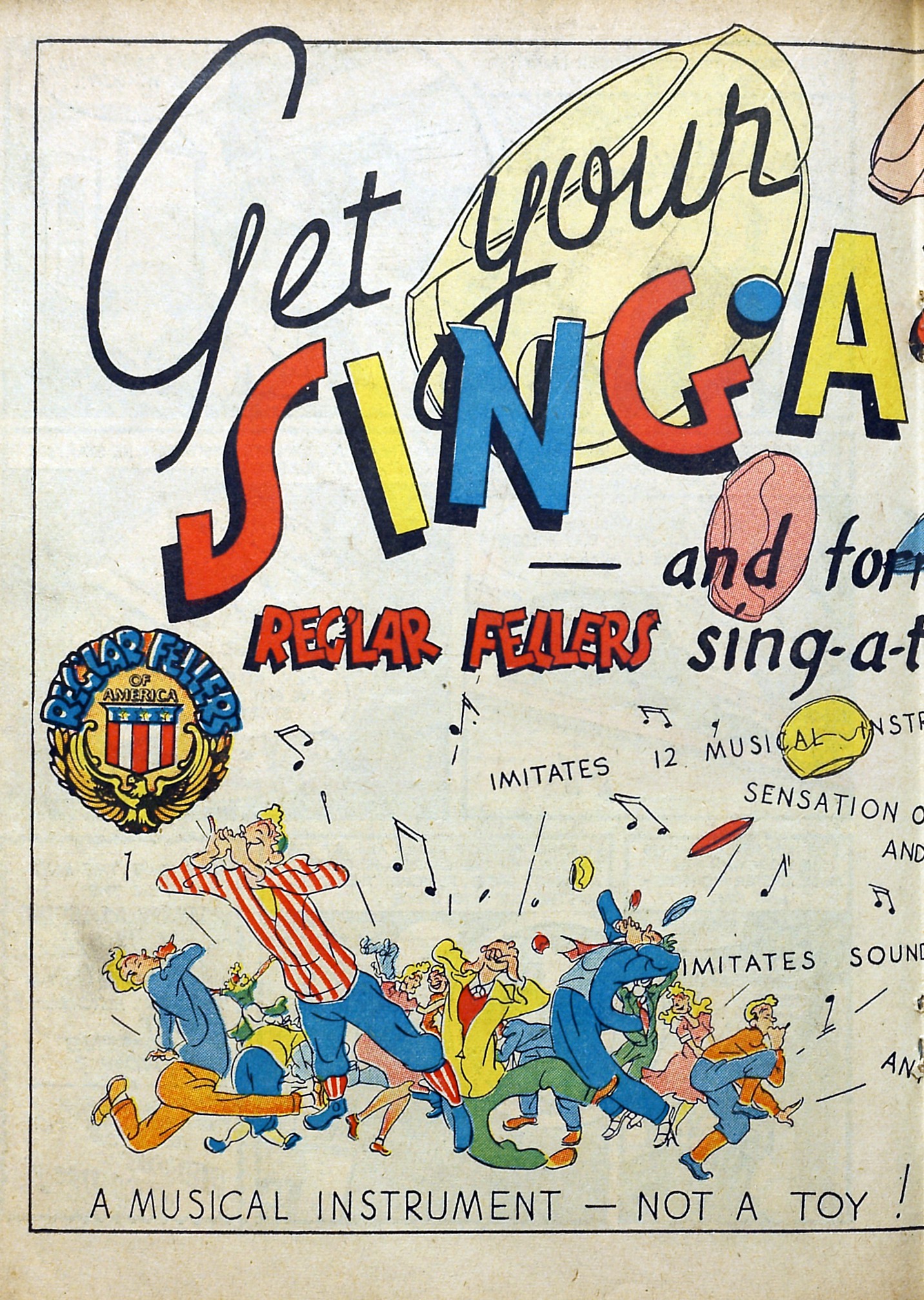 Read online Reg'lar Fellers Heroic Comics comic -  Issue #13 - 34