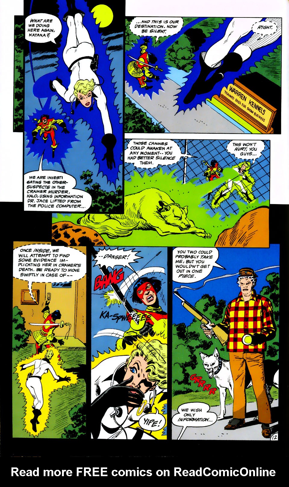 Read online The Outsiders (1985) comic -  Issue #14 - 13