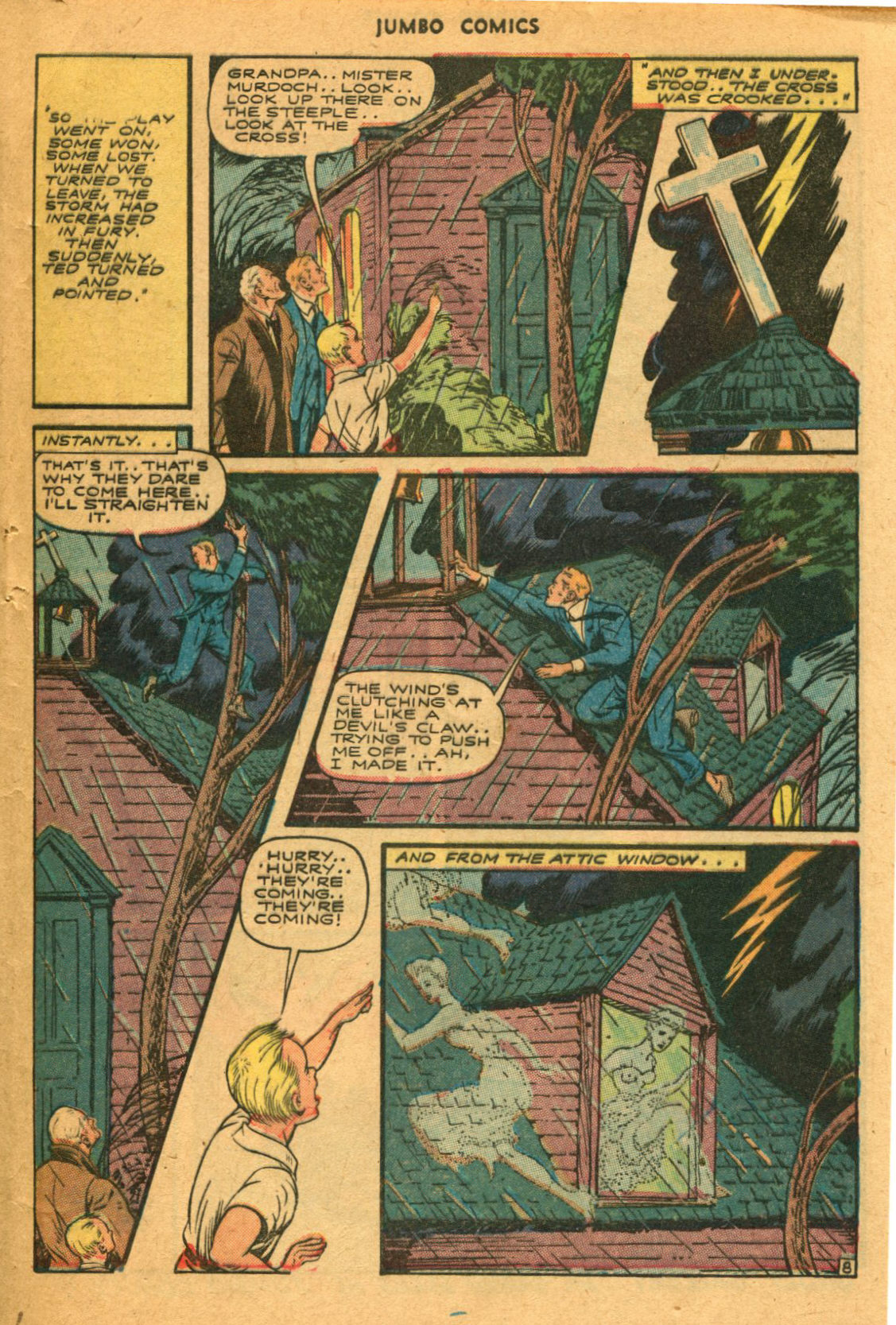 Read online Jumbo Comics comic -  Issue #75 - 49