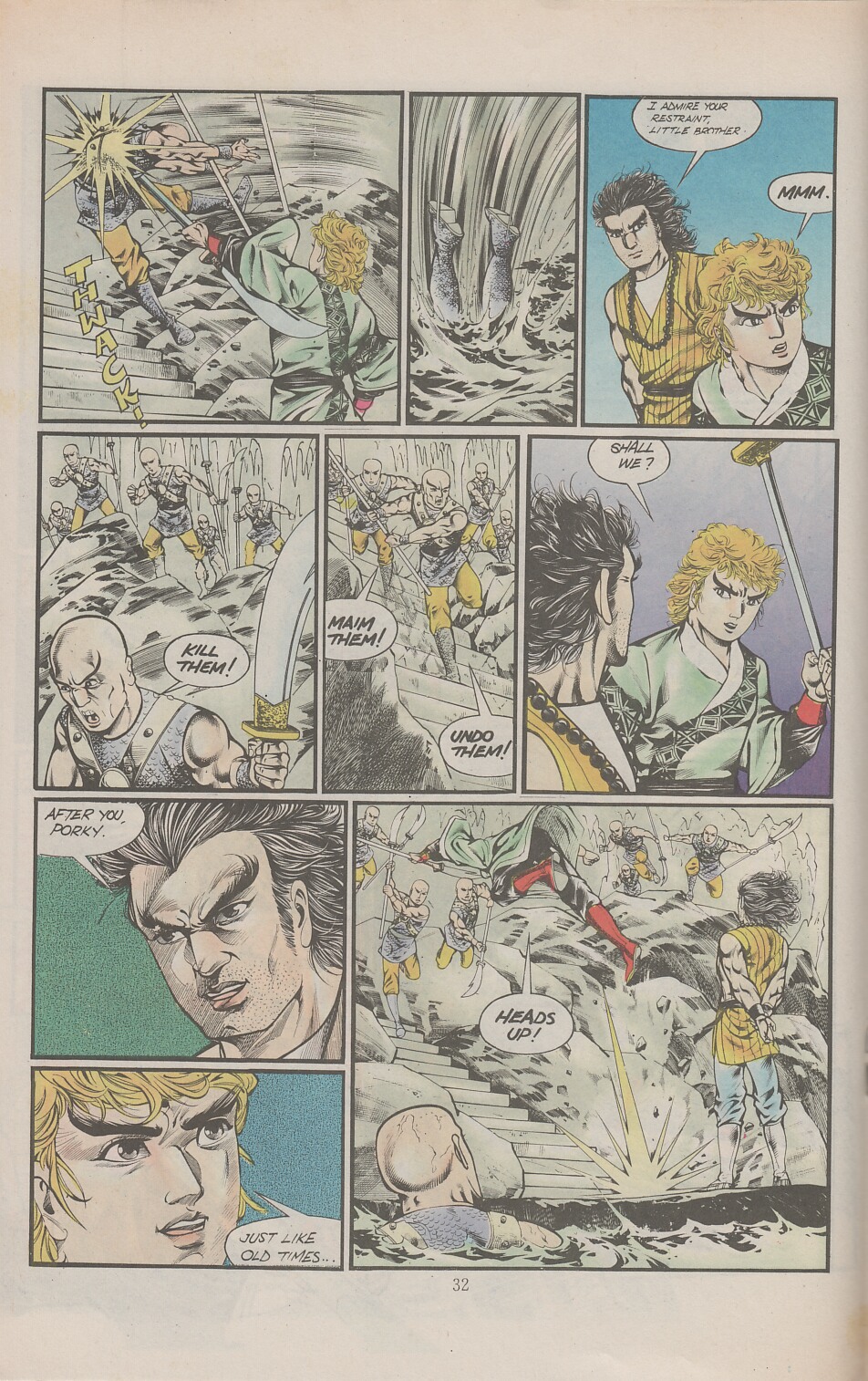 Read online Drunken Fist comic -  Issue #22 - 34