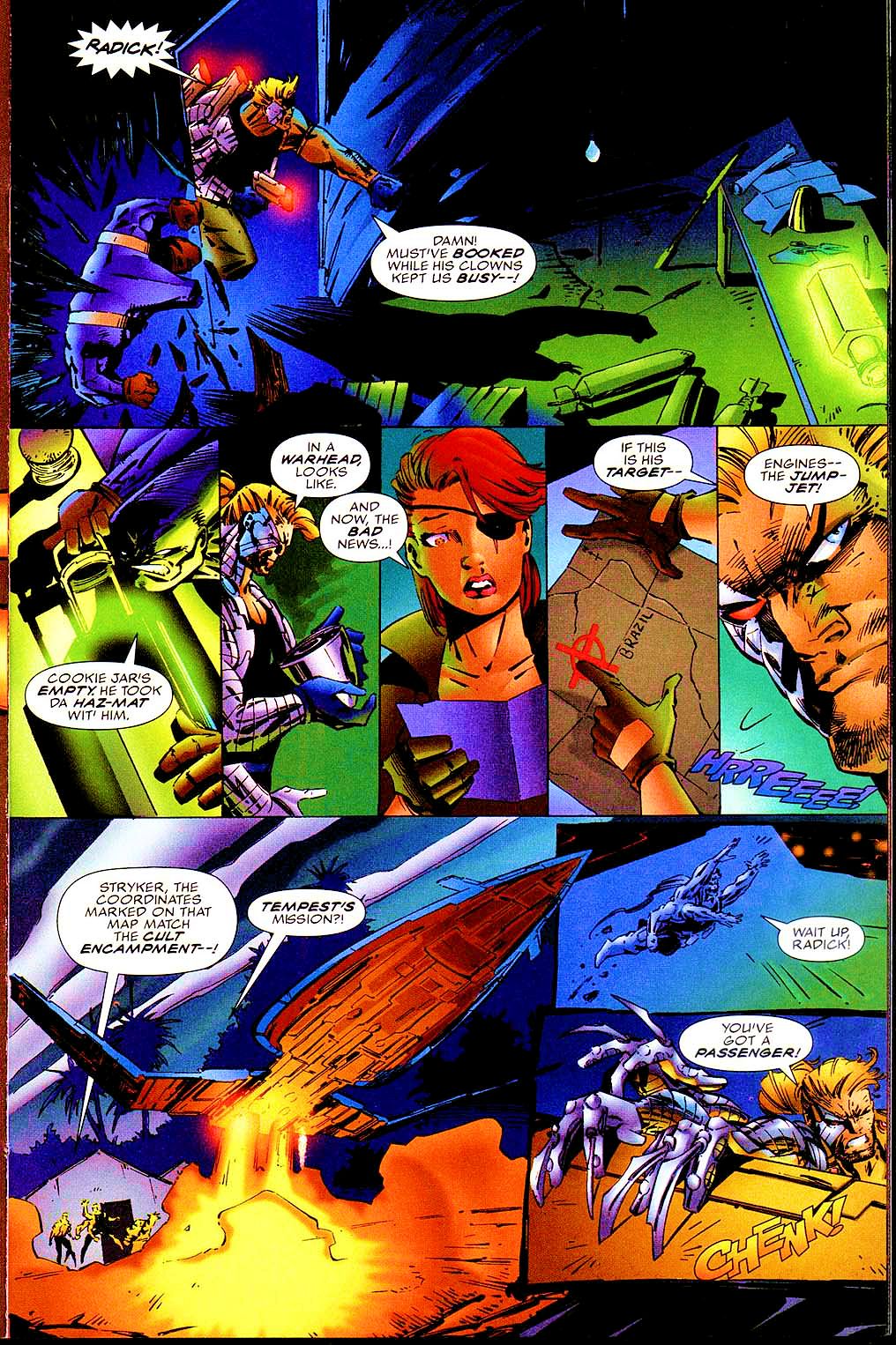 Read online Codename: Strykeforce comic -  Issue #11 - 18