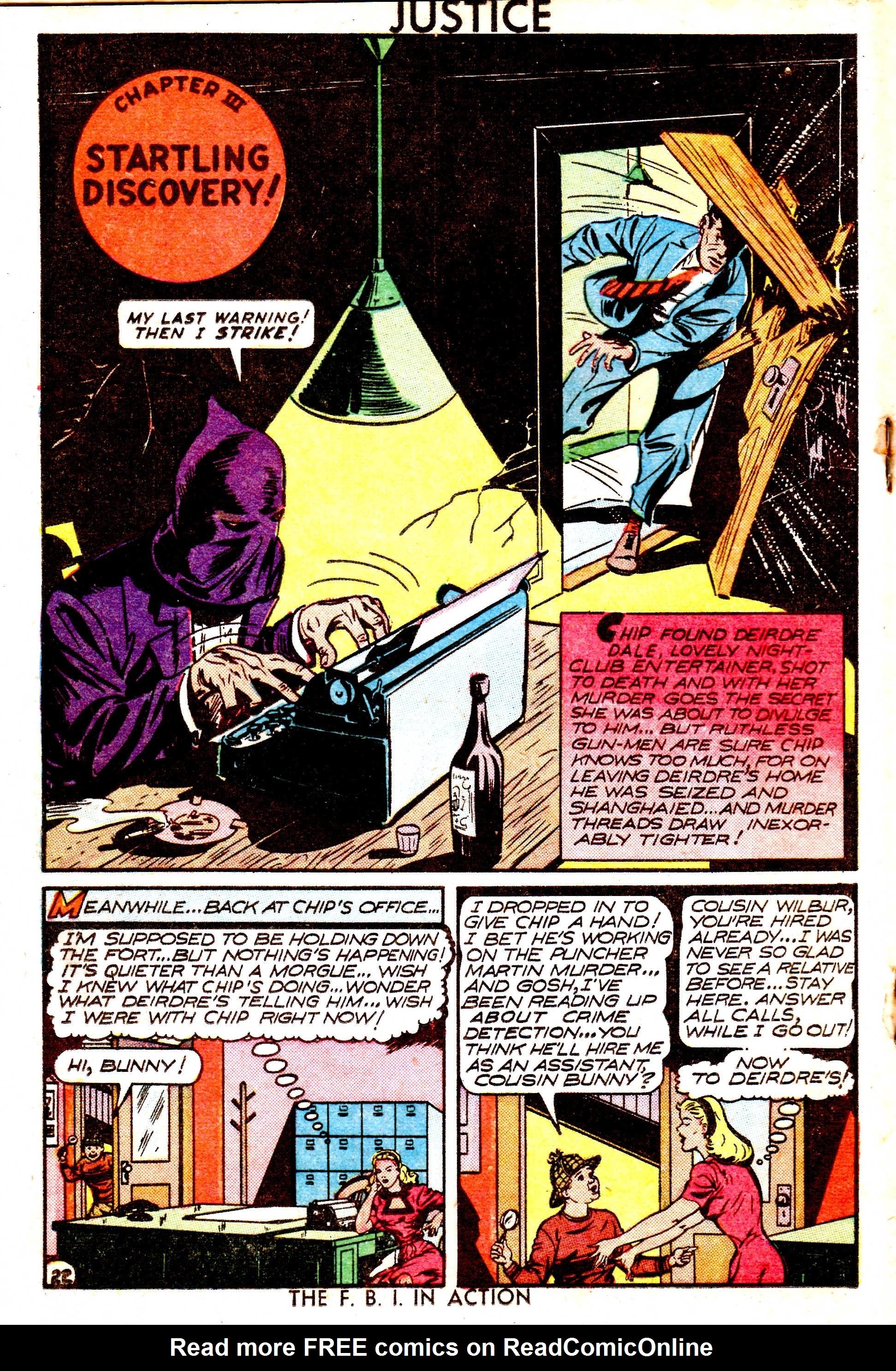 Read online Justice Comics (1947) comic -  Issue #1 - 25