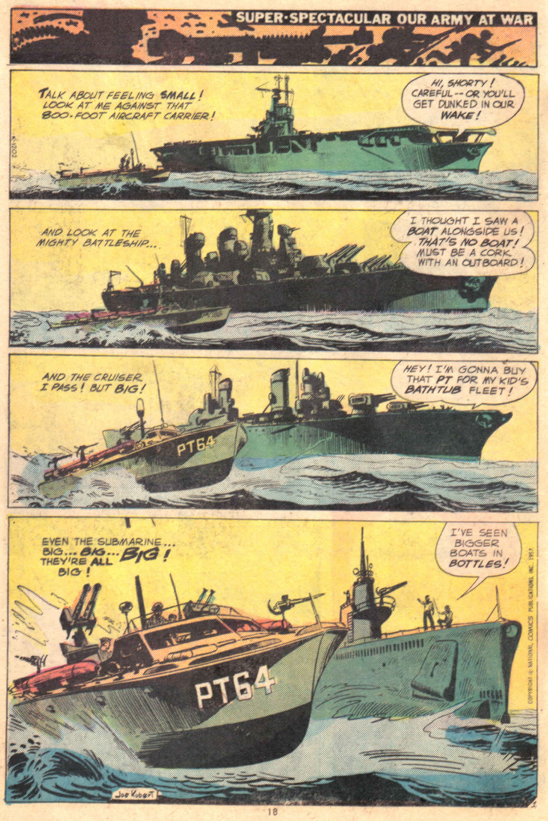 Read online Our Army at War (1952) comic -  Issue #269 - 18