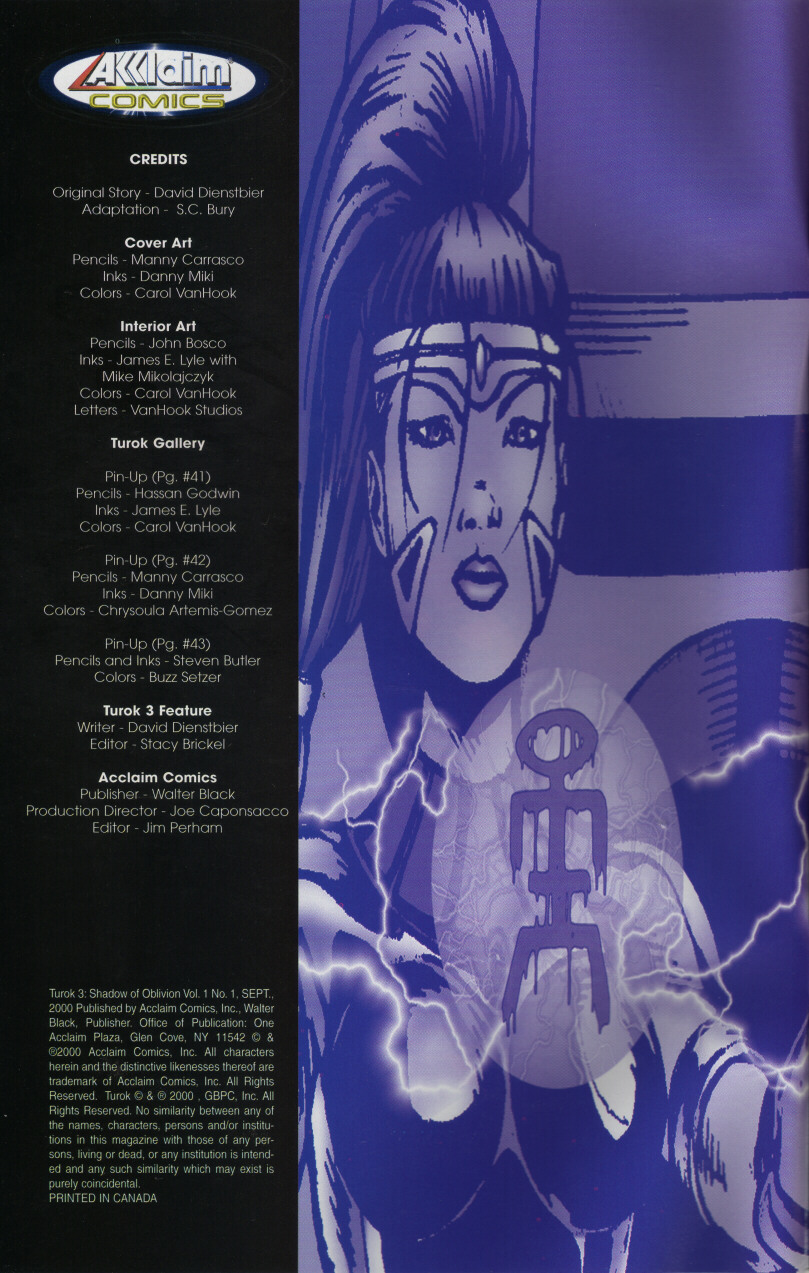 Read online Turok 3: Shadow of Oblivion comic -  Issue # Full - 2