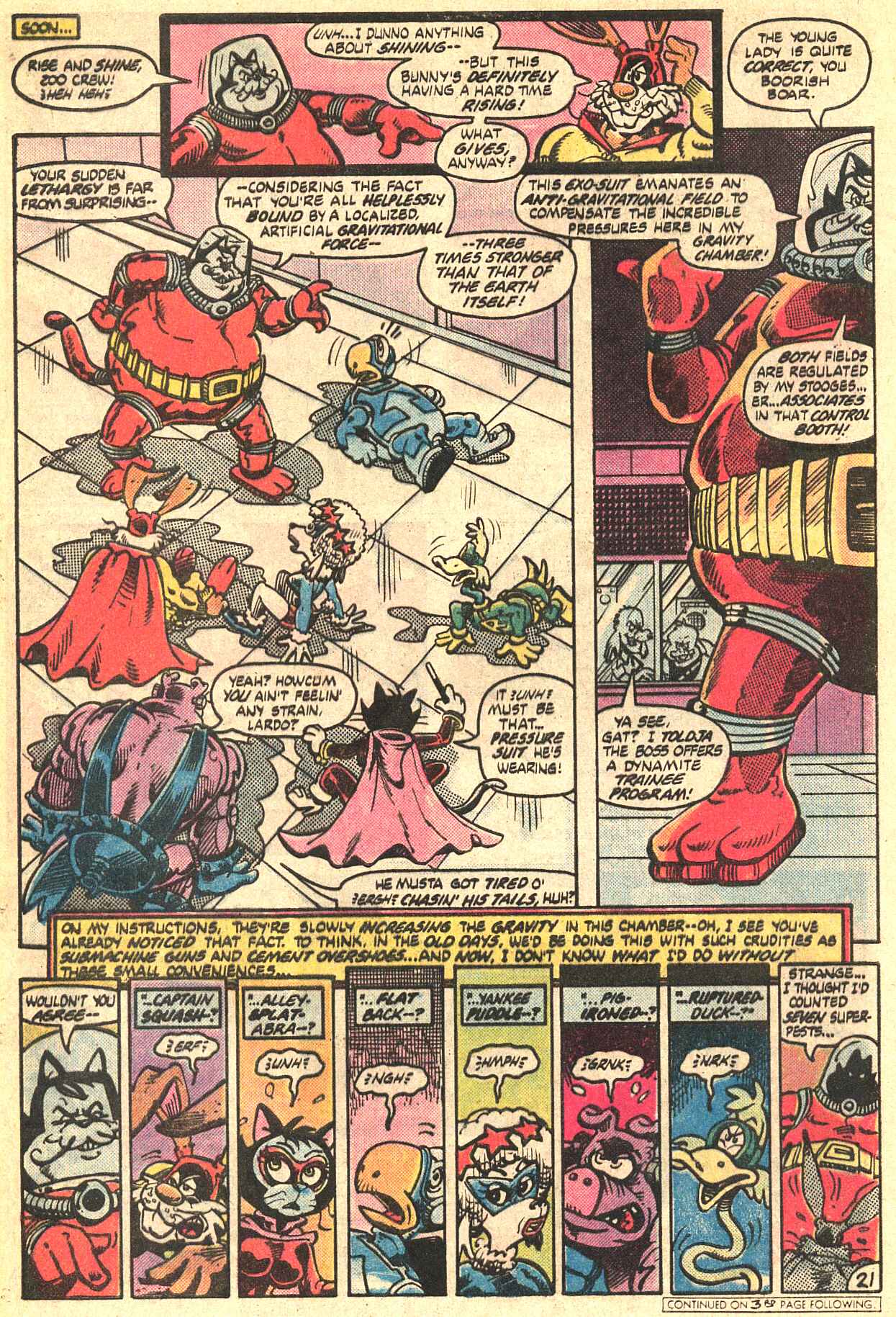 Read online Captain Carrot and His Amazing Zoo Crew! comic -  Issue #12 - 23