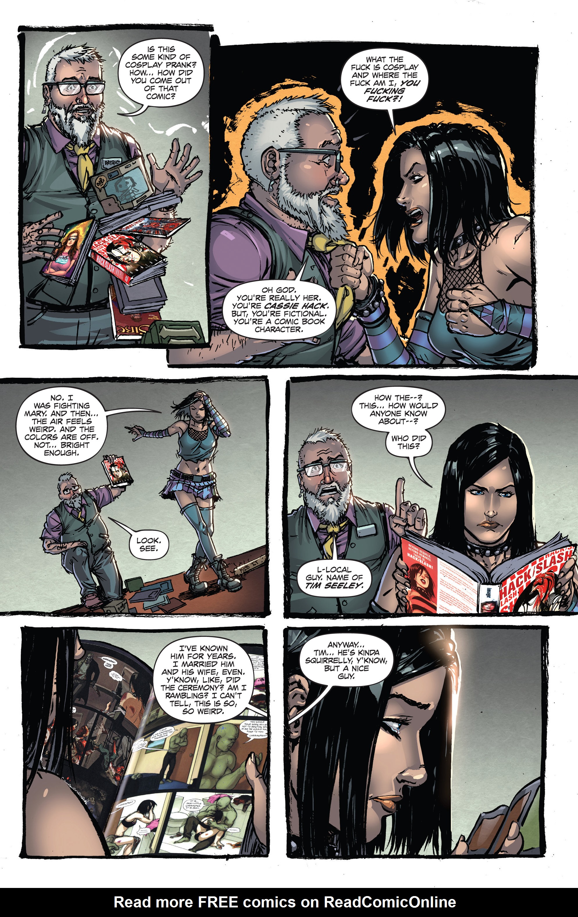 Read online Hack/Slash: 15th Anniversary Special comic -  Issue # Full - 11
