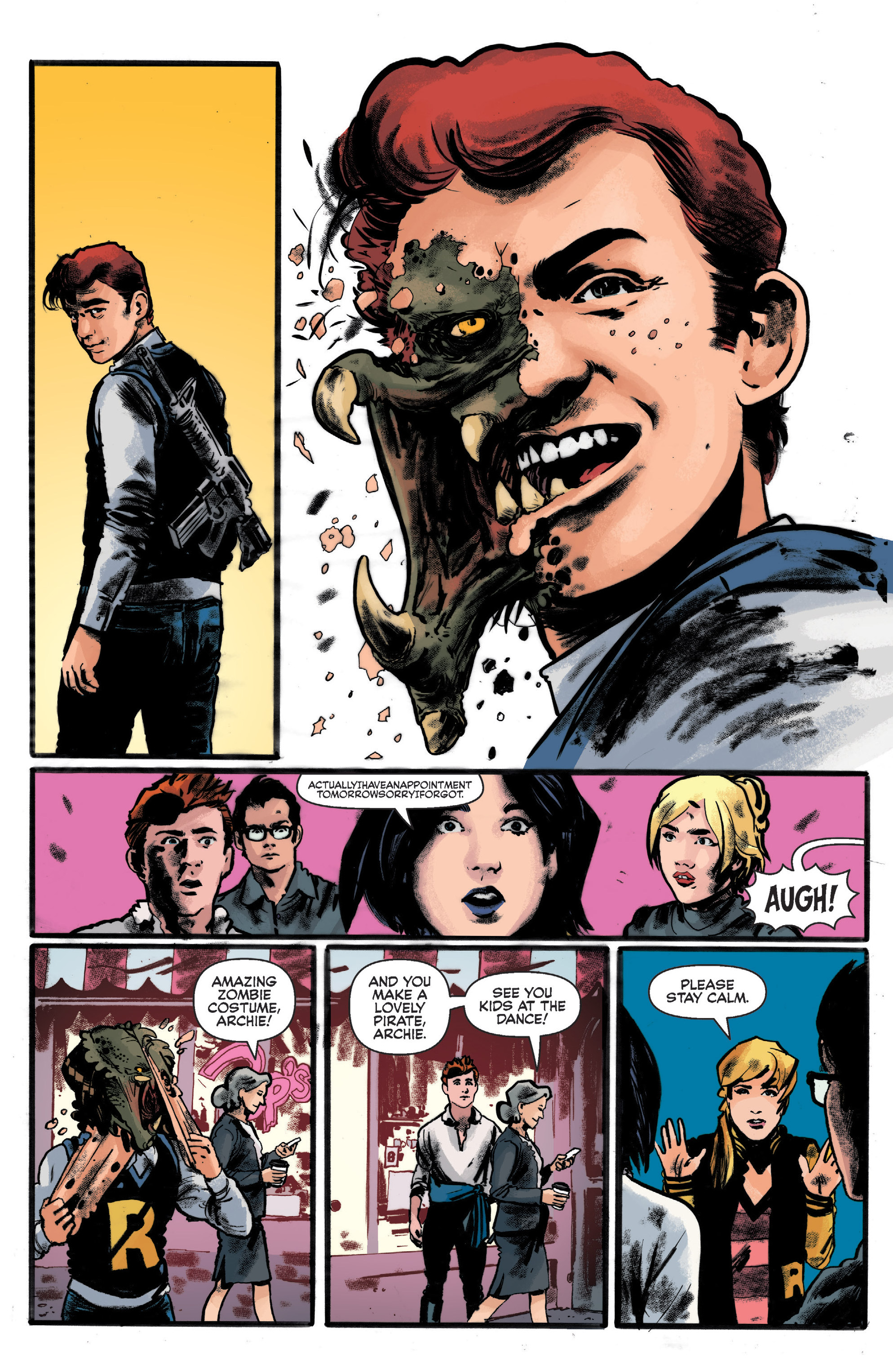 Read online Archie vs. Predator II comic -  Issue #2 - 8