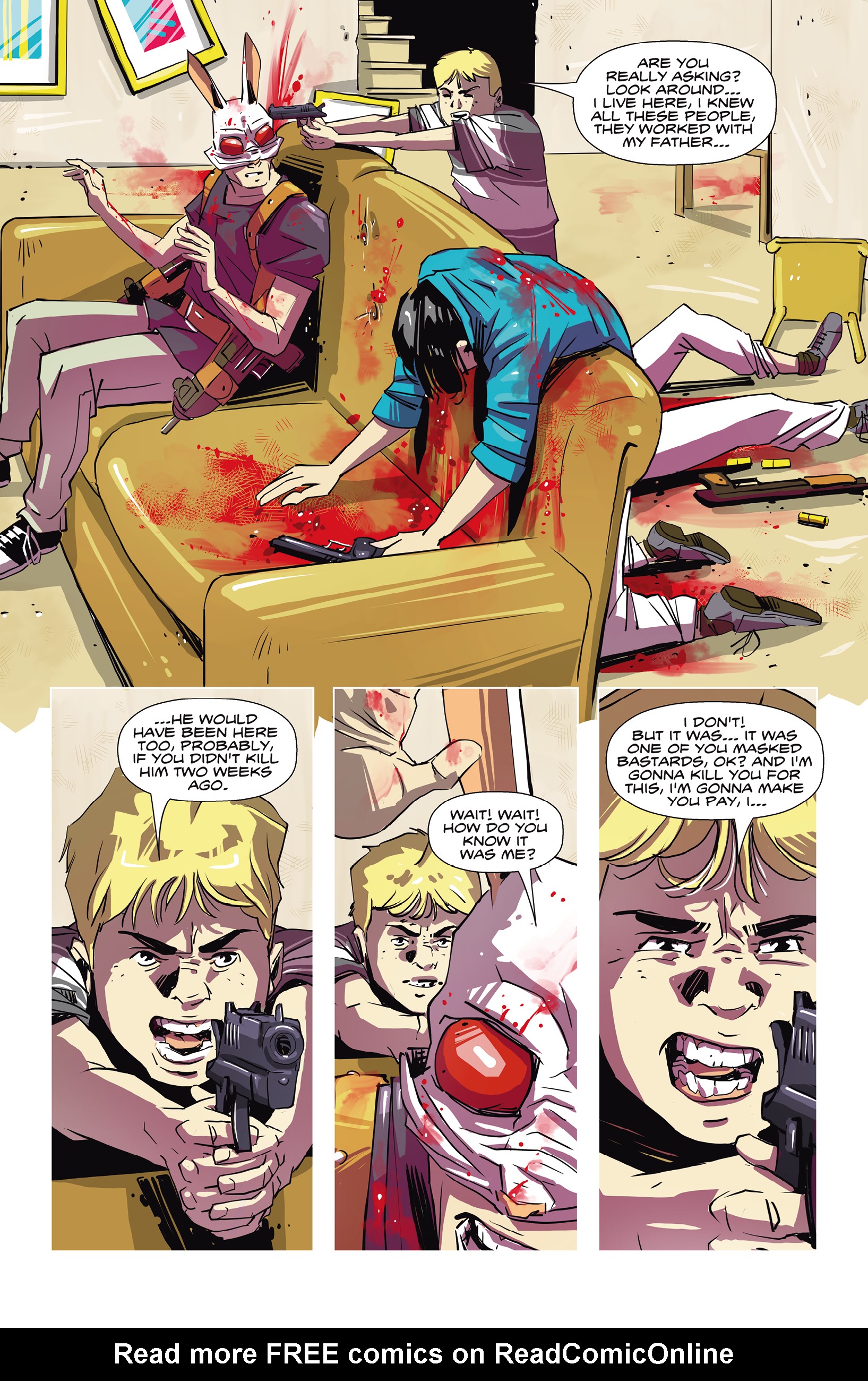 Read online Hotline Miami 2: Wrong Number comic -  Issue #4 - 29