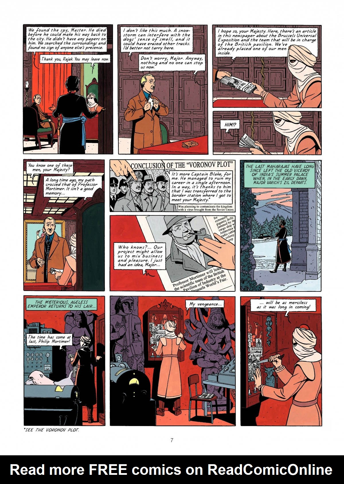 Read online The Adventures of Blake & Mortimer comic -  Issue #9 - 9