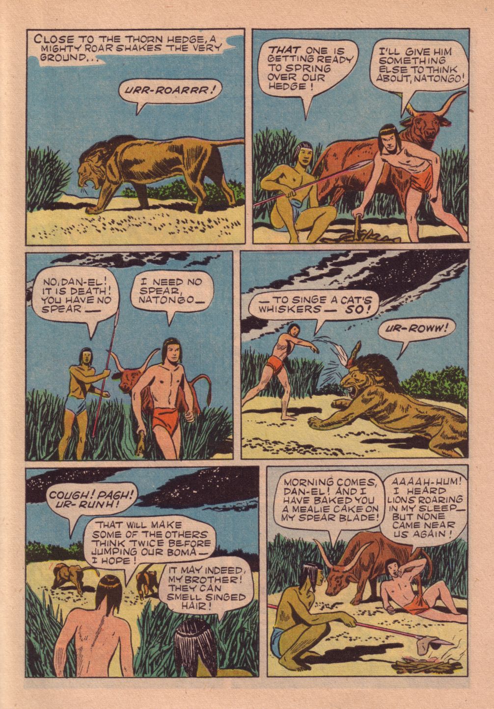 Read online Tarzan (1948) comic -  Issue #29 - 31