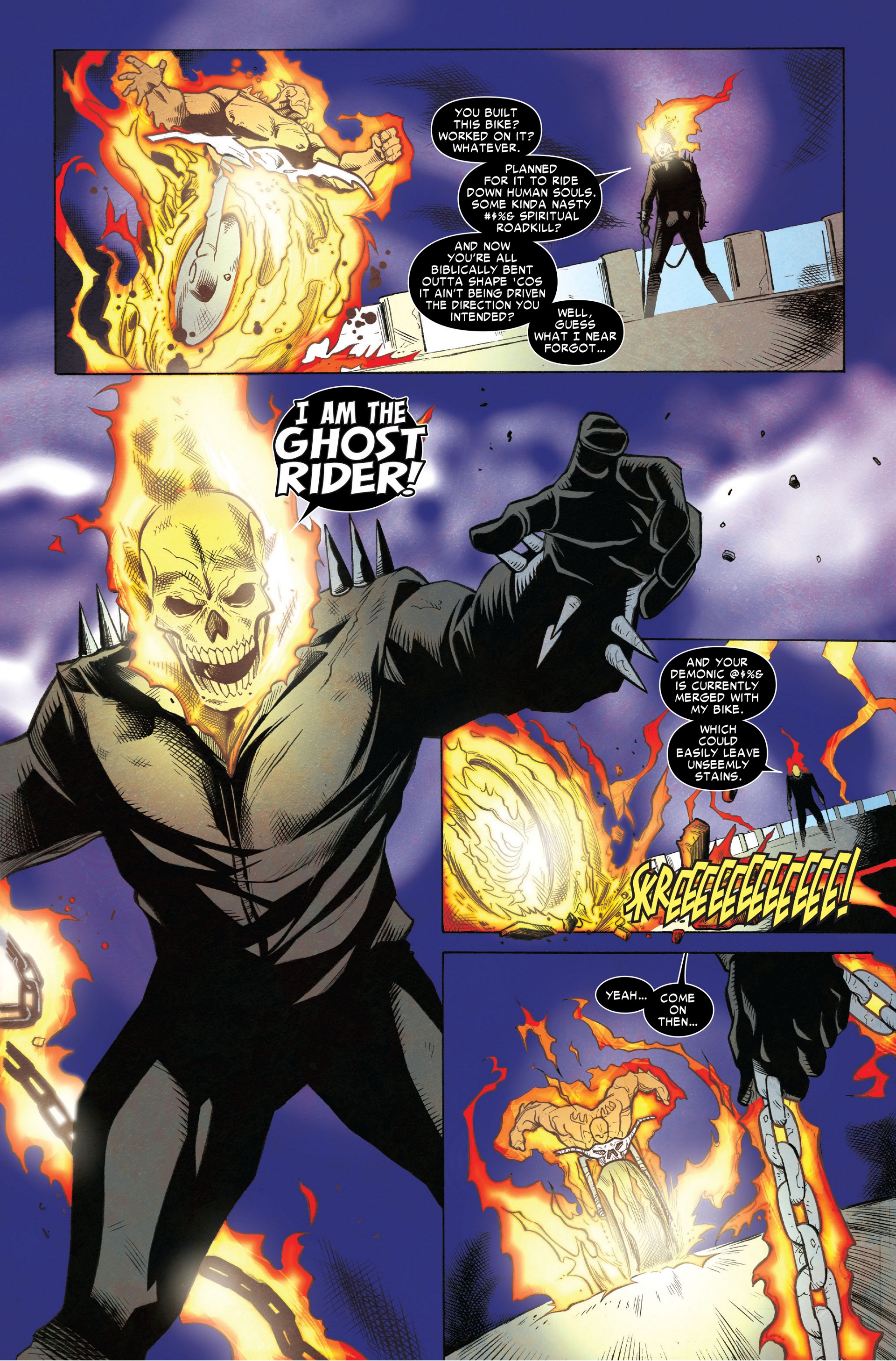 Read online Amazing Spider-Man/Ghost Rider: Motorstorm comic -  Issue # Full - 23