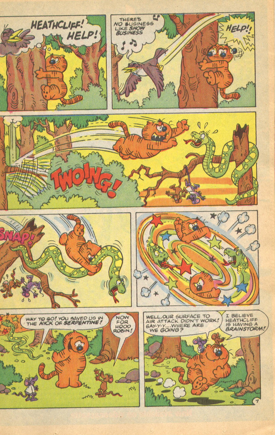 Read online Heathcliff comic -  Issue #16 - 11