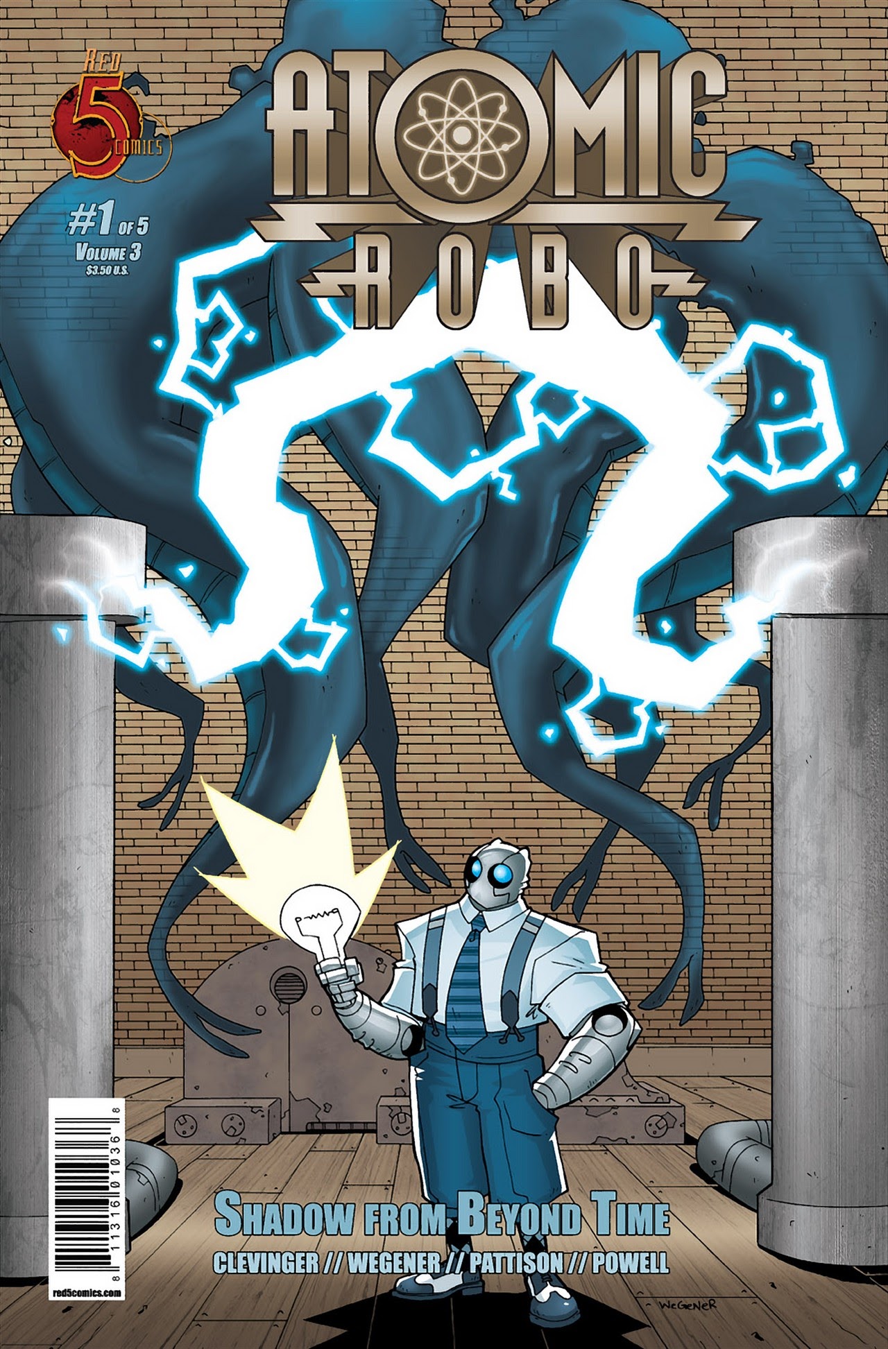 Read online Atomic Robo and the Shadow From Beyond Time comic -  Issue #1 - 1