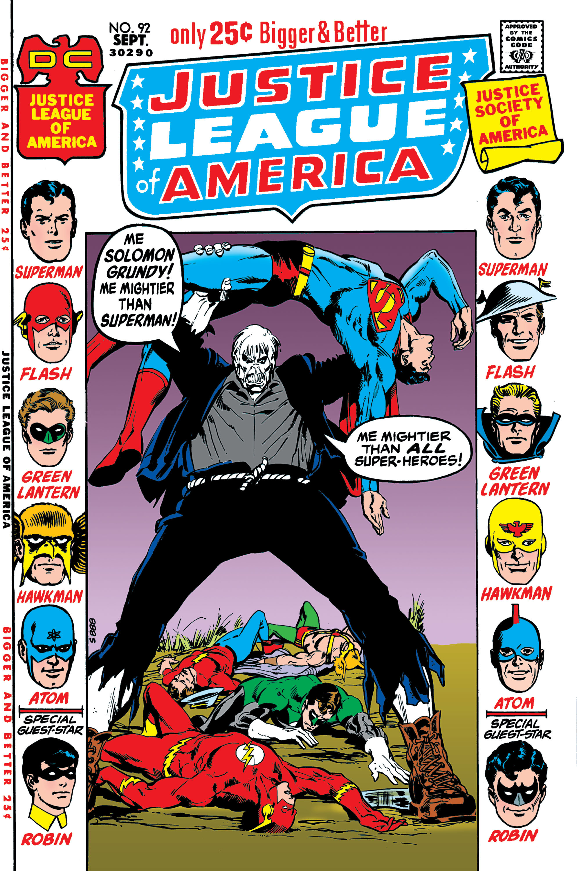Read online Justice League of America (1960) comic -  Issue #92 - 1