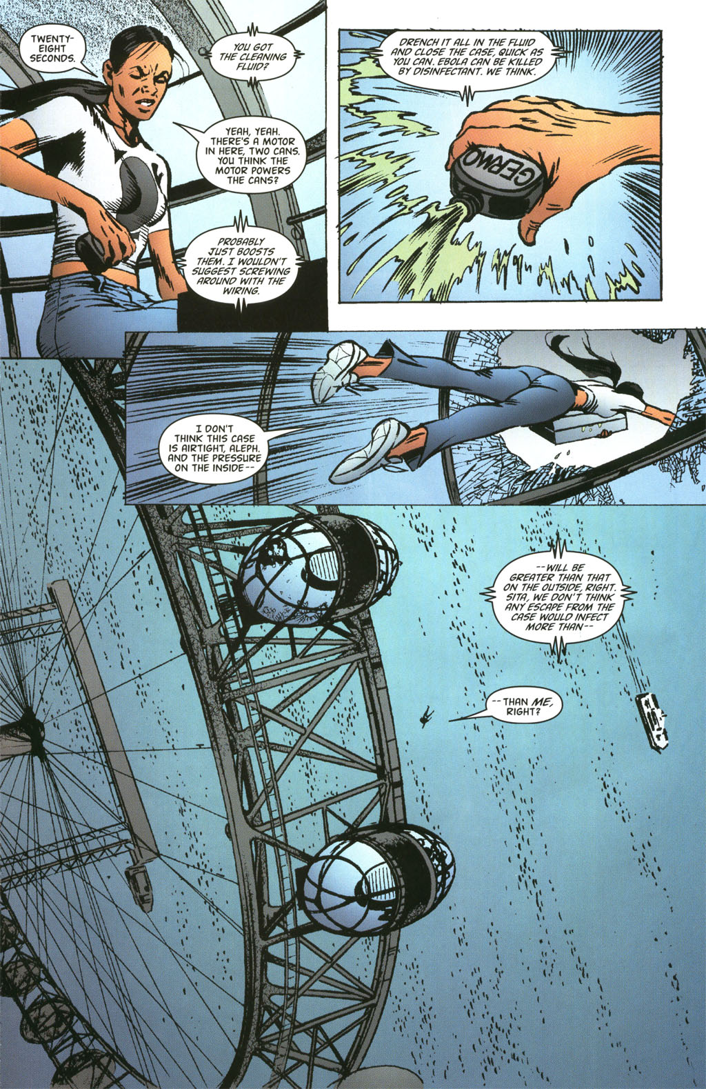 Read online Global Frequency comic -  Issue #6 - 22