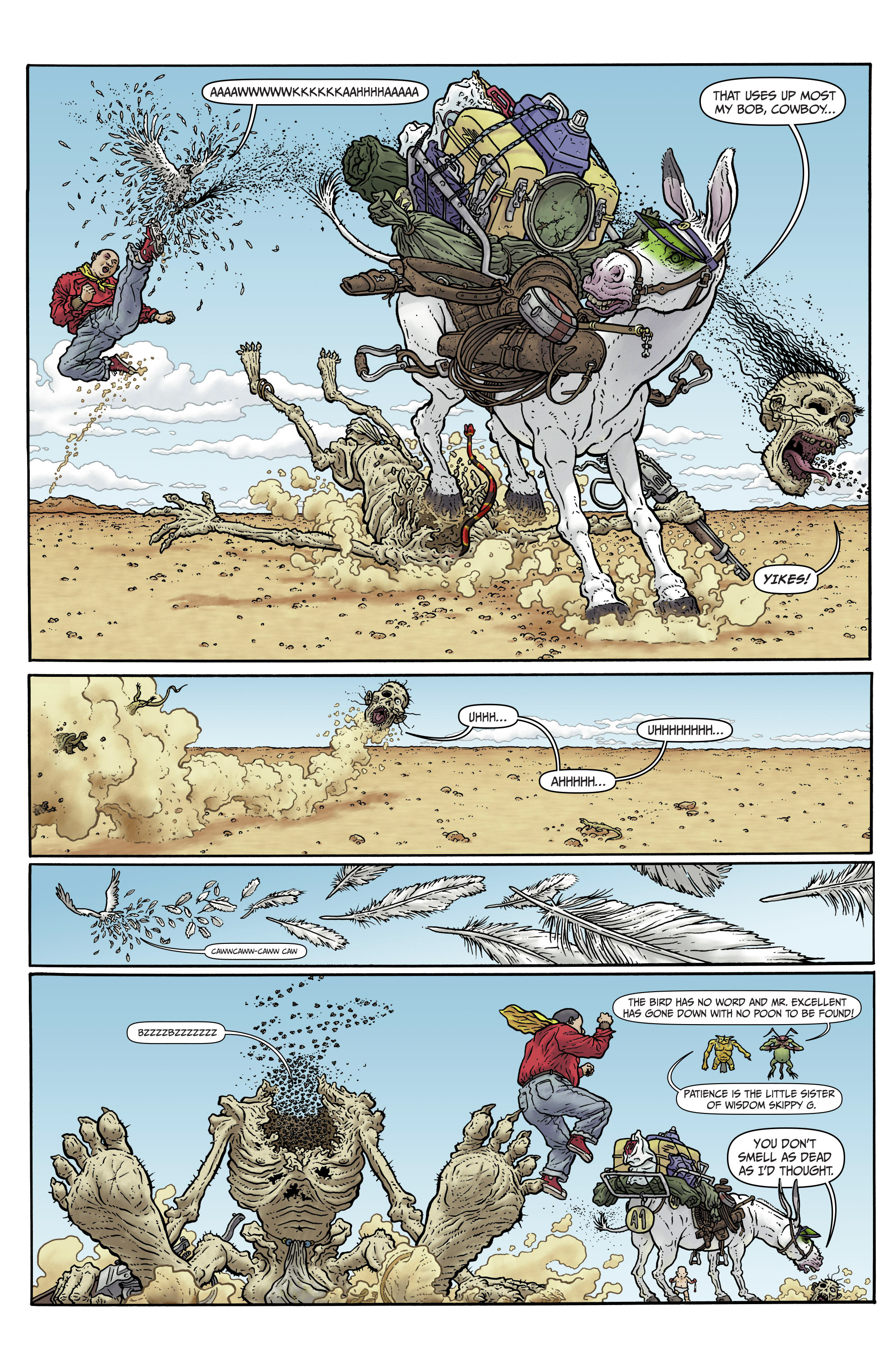 Read online Shaolin Cowboy comic -  Issue #4 - 6