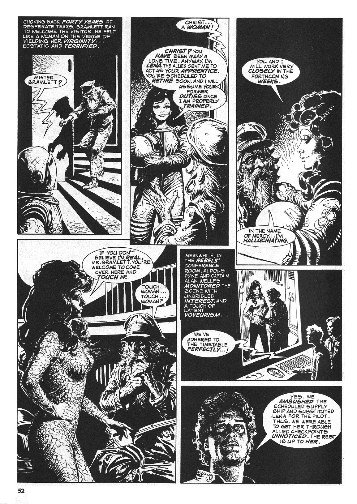 Read online Vampirella (1969) comic -  Issue #48 - 52