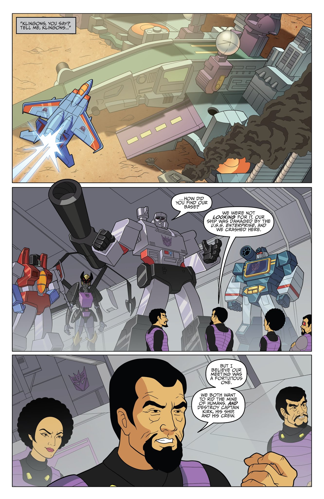 Read online Star Trek vs. Transformers comic -  Issue #2 - 12