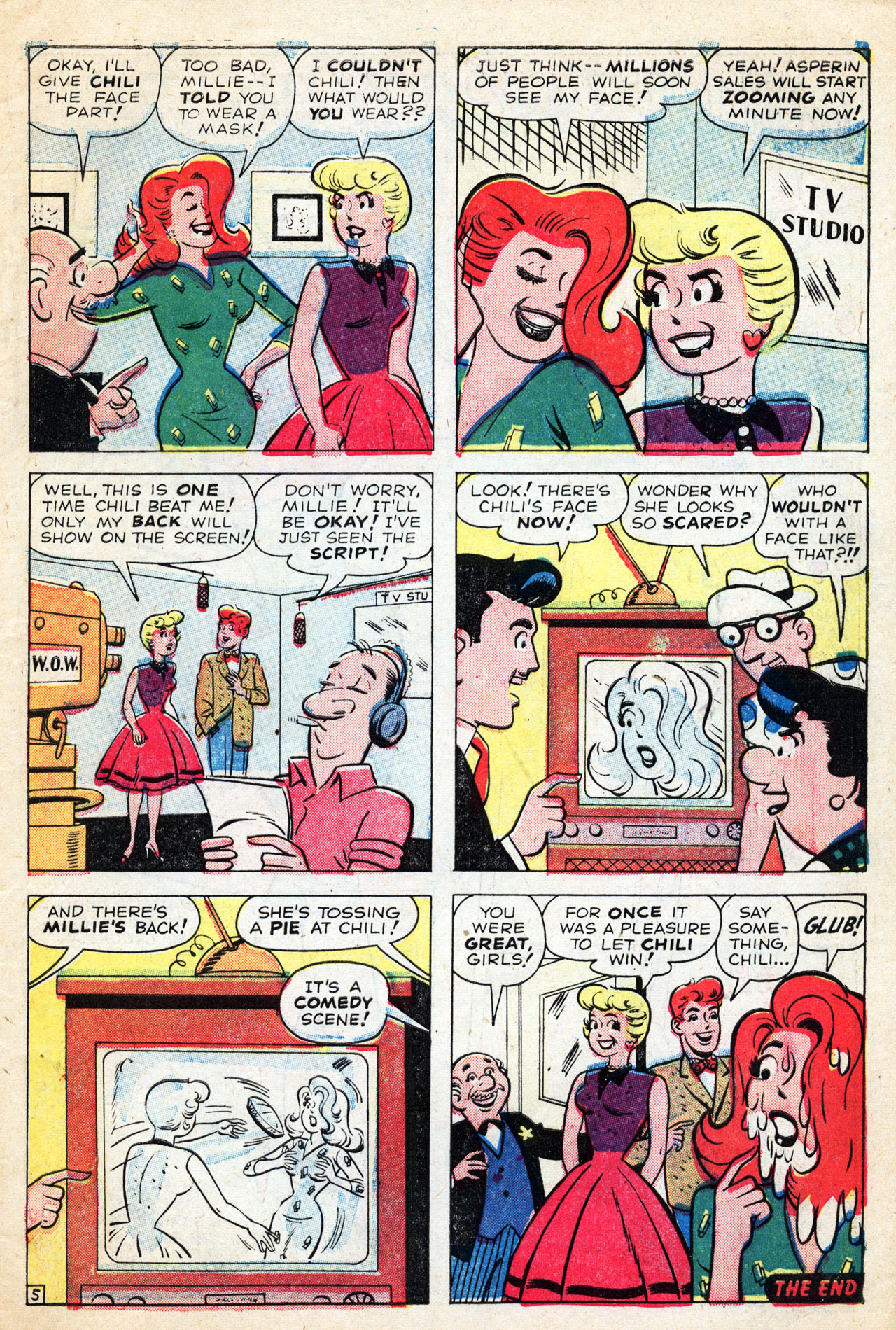 Read online A Date with Millie (1959) comic -  Issue #2 - 7