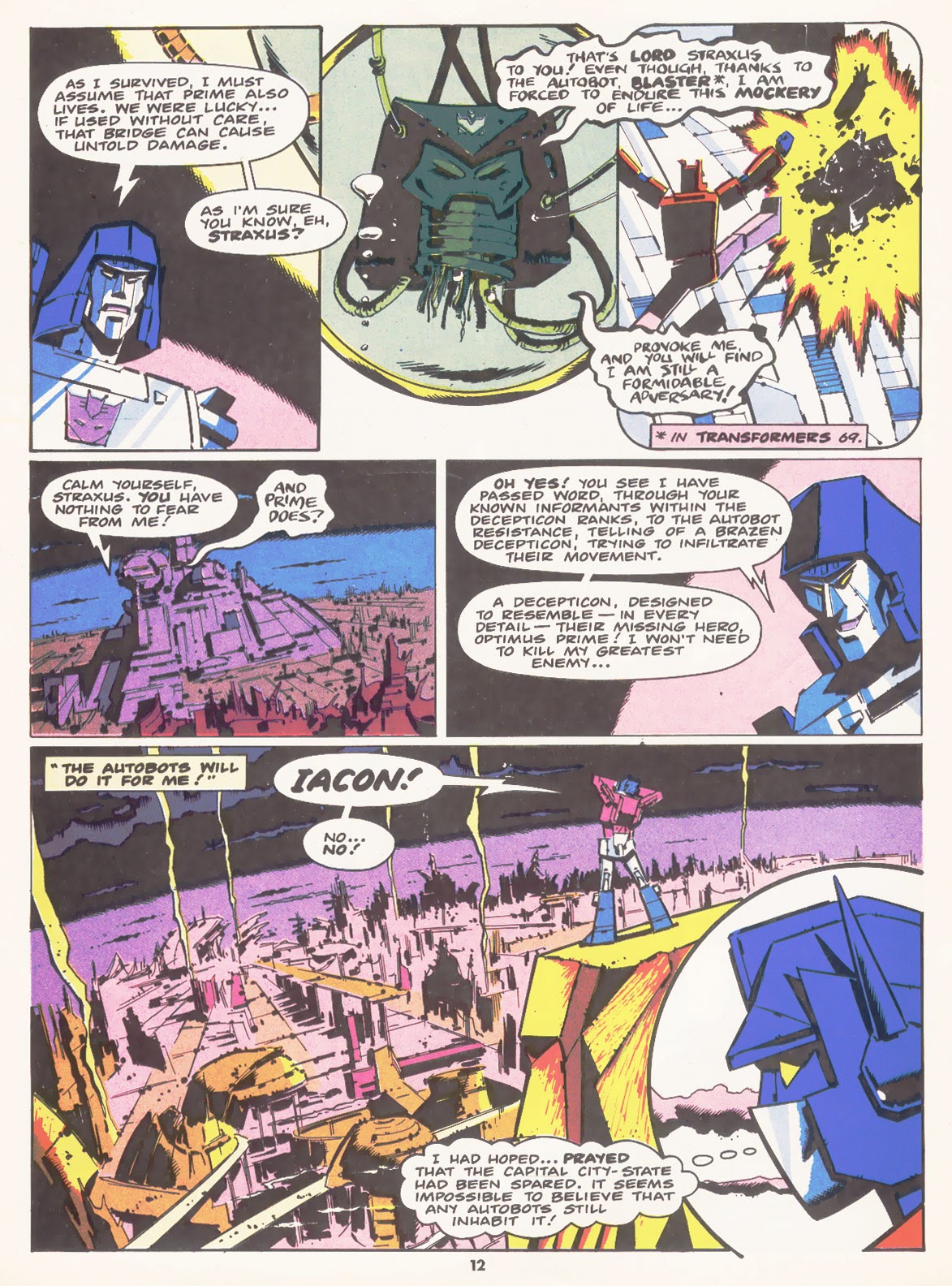 Read online The Transformers (UK) comic -  Issue #98 - 11