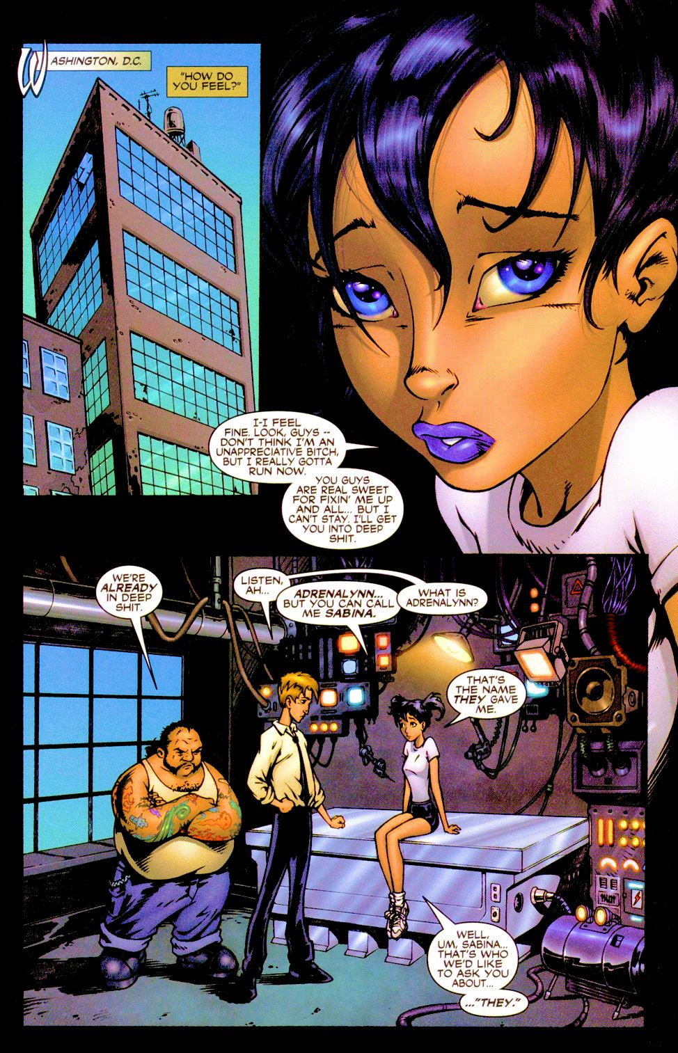 Read online Adrenalynn: Weapon of War comic -  Issue #2 - 6