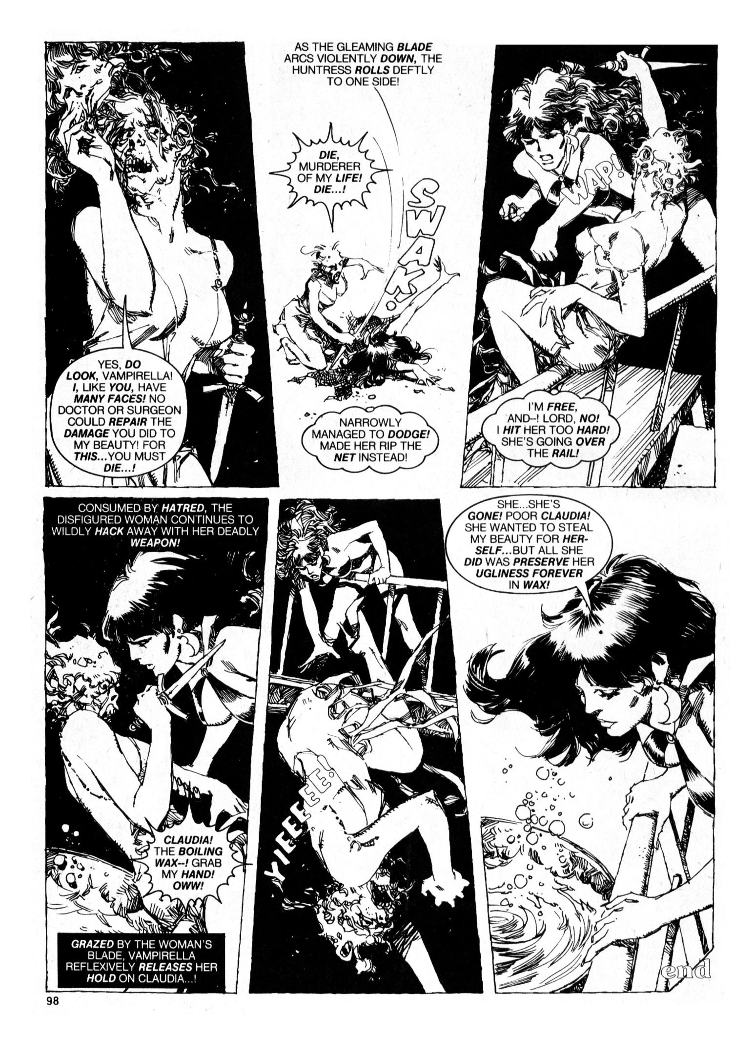 Read online Vampirella (1969) comic -  Issue #113 - 98