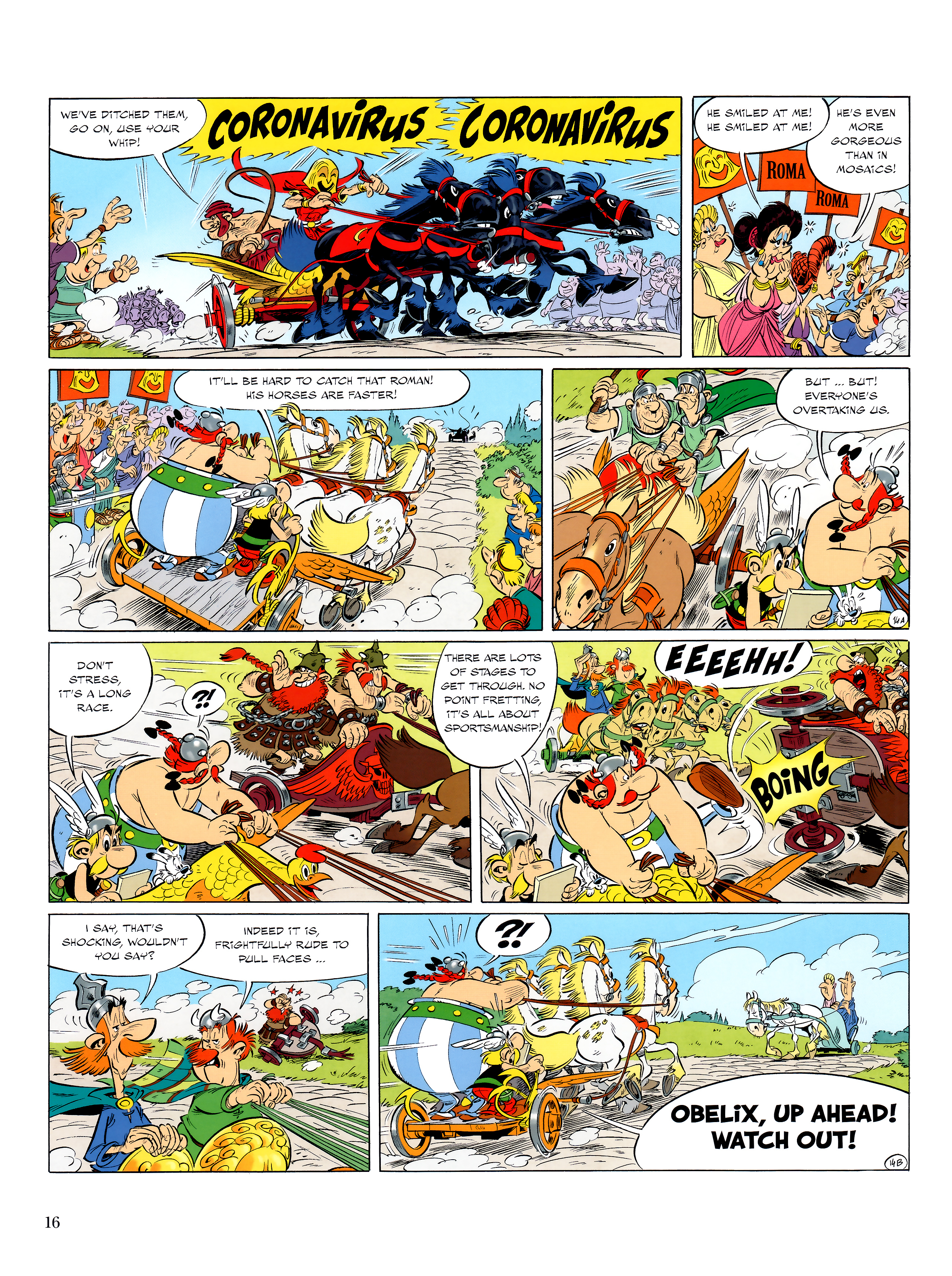 Read online Asterix comic -  Issue #37 - 17