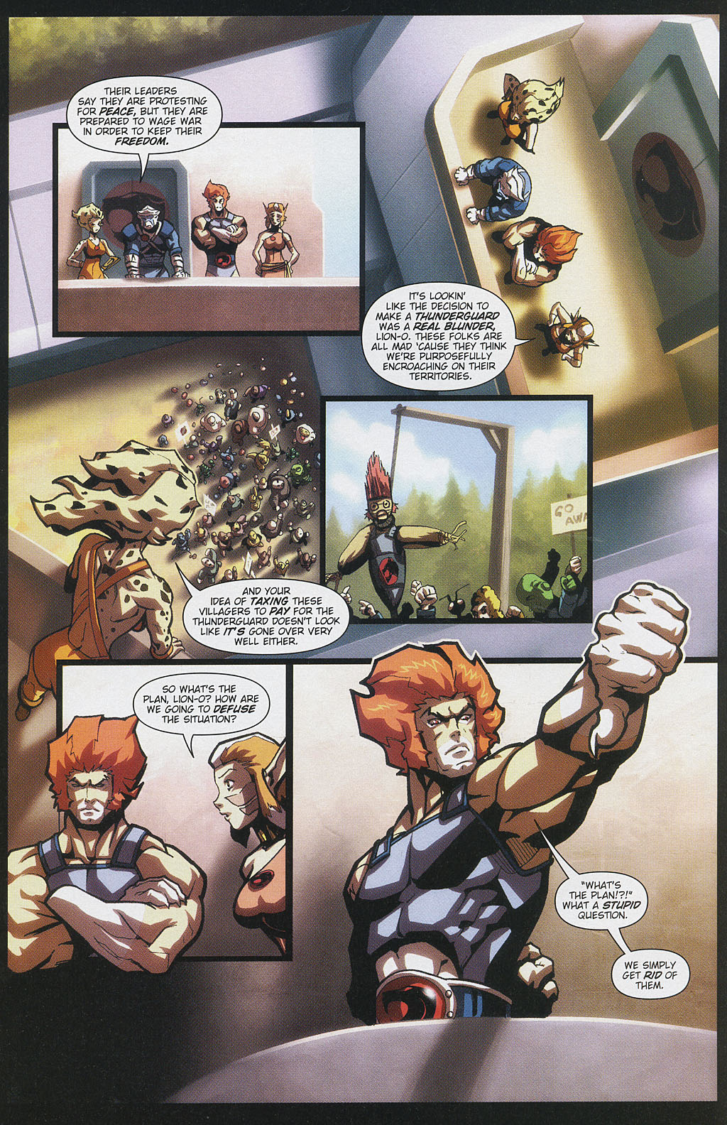 Read online ThunderCats: Enemy's Pride comic -  Issue #4 - 14