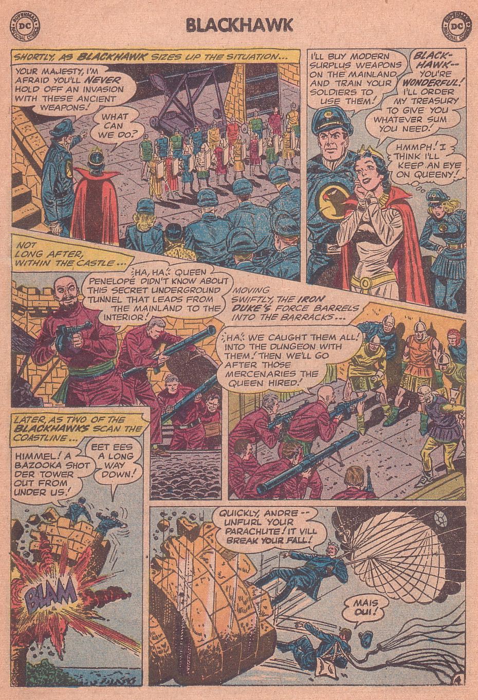 Read online Blackhawk (1957) comic -  Issue #143 - 6