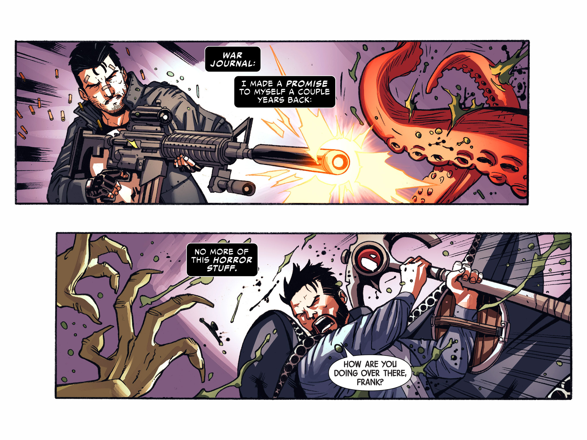 Read online Doctor Strange/Punisher: Magic Bullets Infinite Comic comic -  Issue #3 - 3