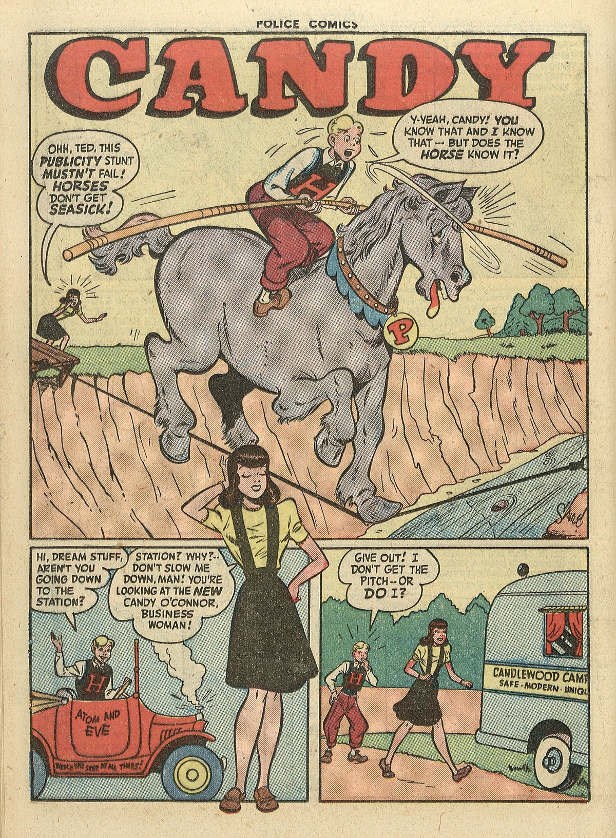 Read online Police Comics comic -  Issue #57 - 30
