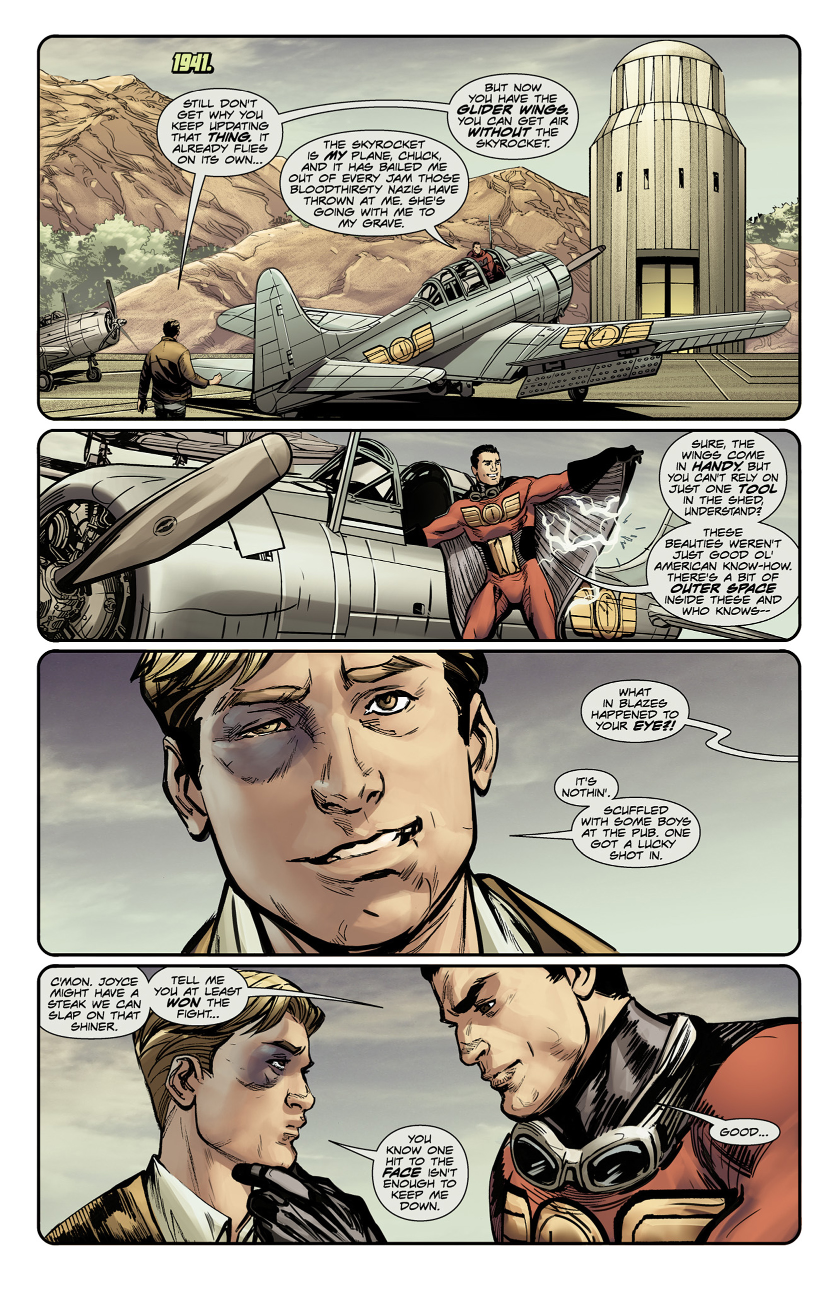 Read online Captain Midnight comic -  Issue #7 - 5