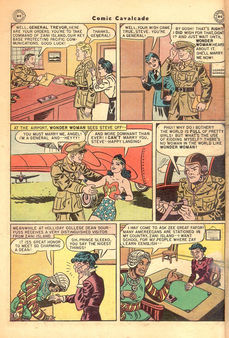 Read online Comic Cavalcade comic -  Issue #20 - 8