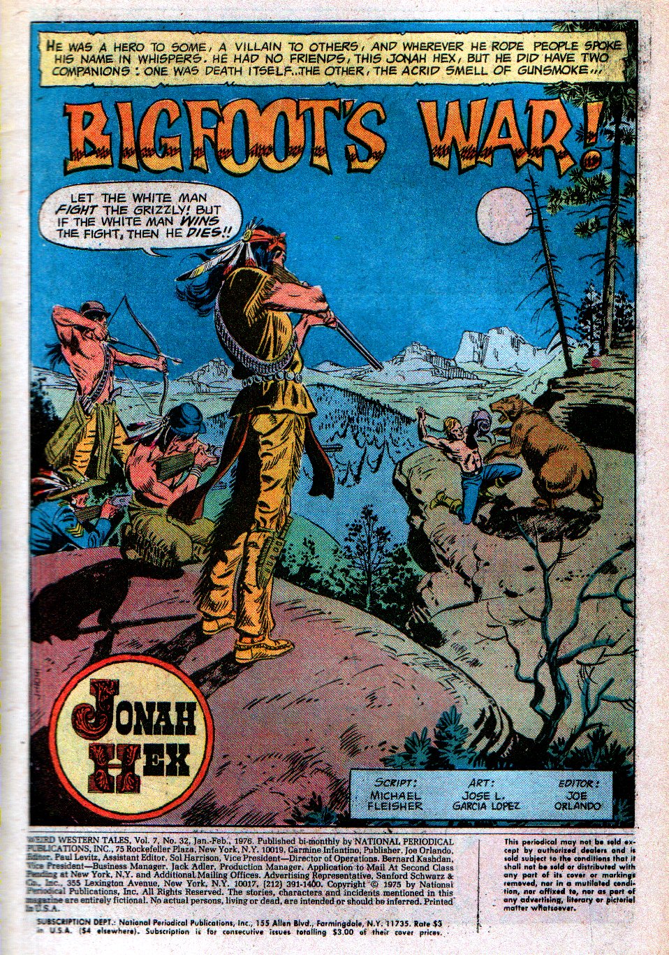 Read online Weird Western Tales (1972) comic -  Issue #32 - 2