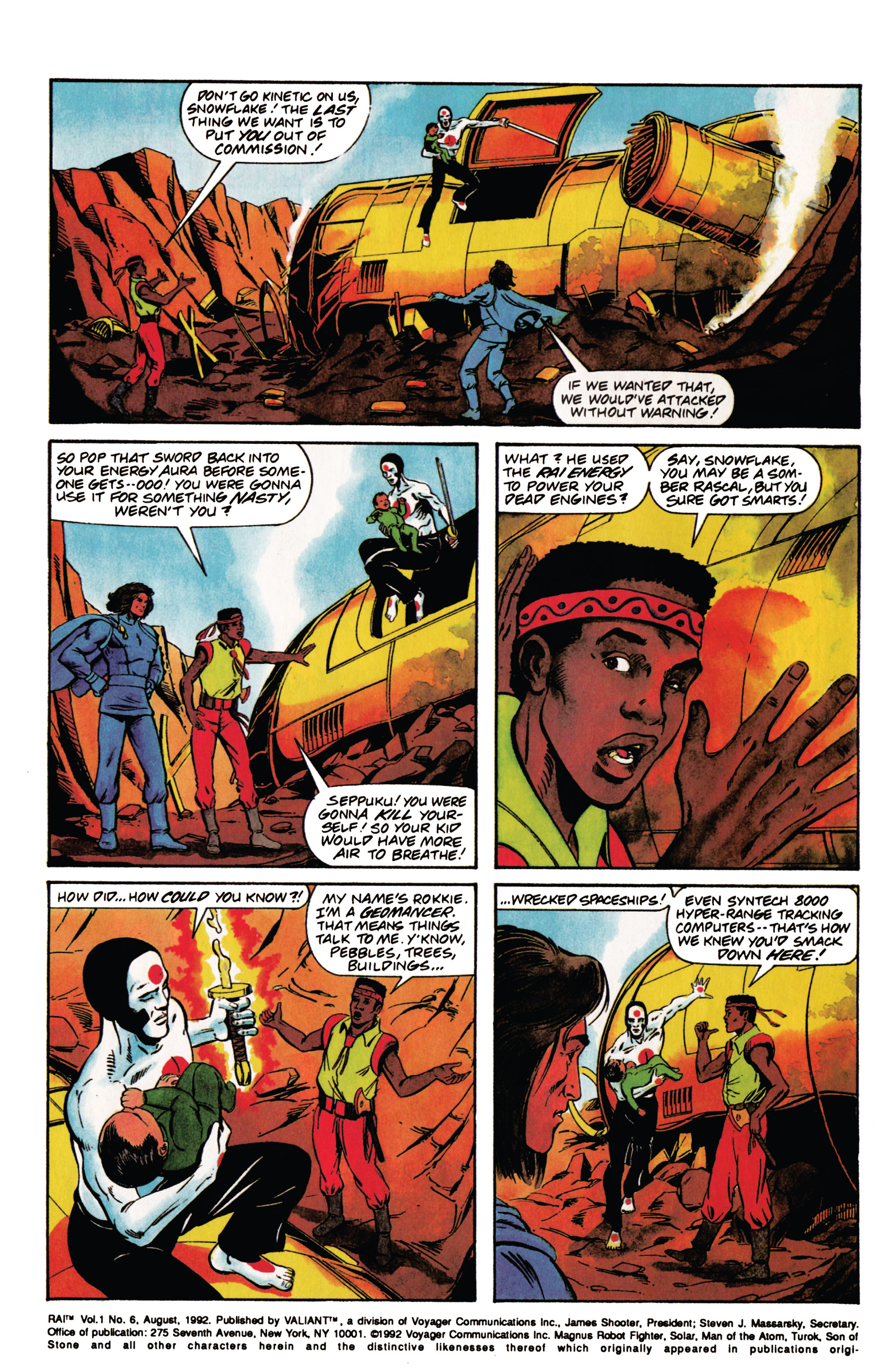 Read online Rai (1992) comic -  Issue #6 - 3