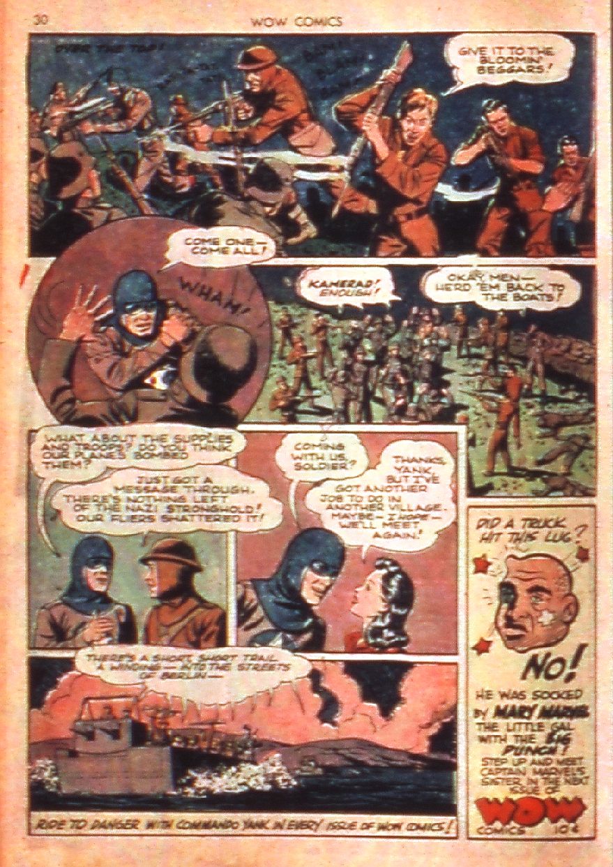 Read online Wow Comics comic -  Issue #8 - 31