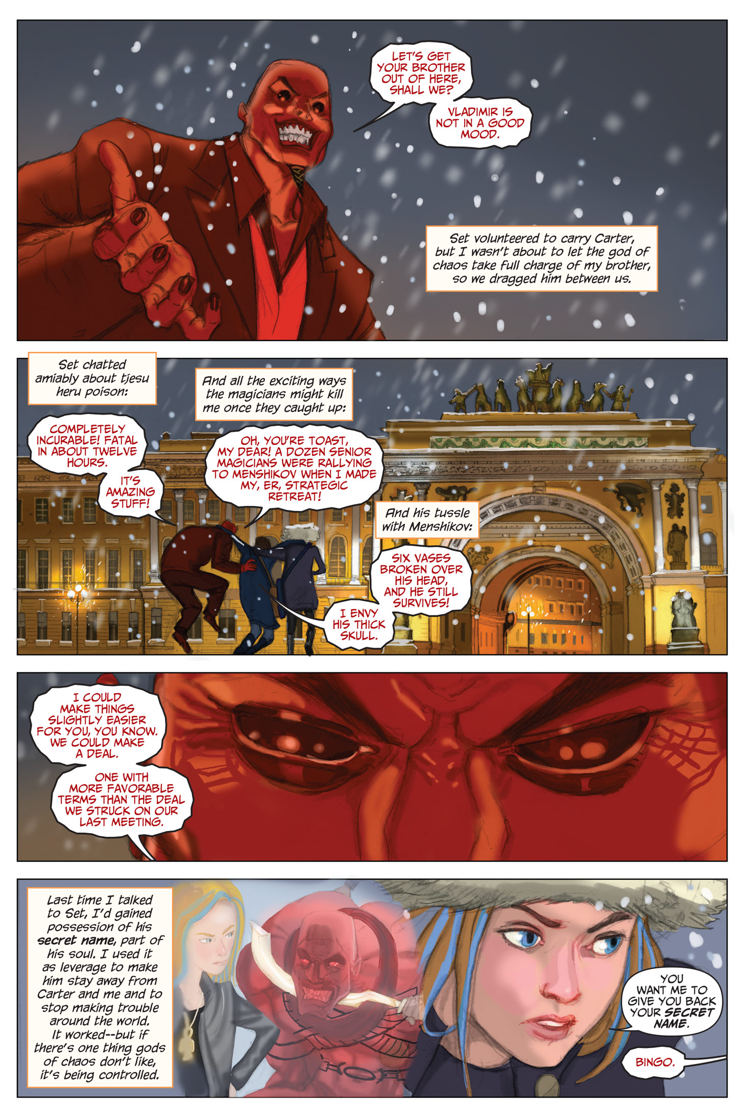 Read online The Kane Chronicles comic -  Issue # TPB 2 - 63