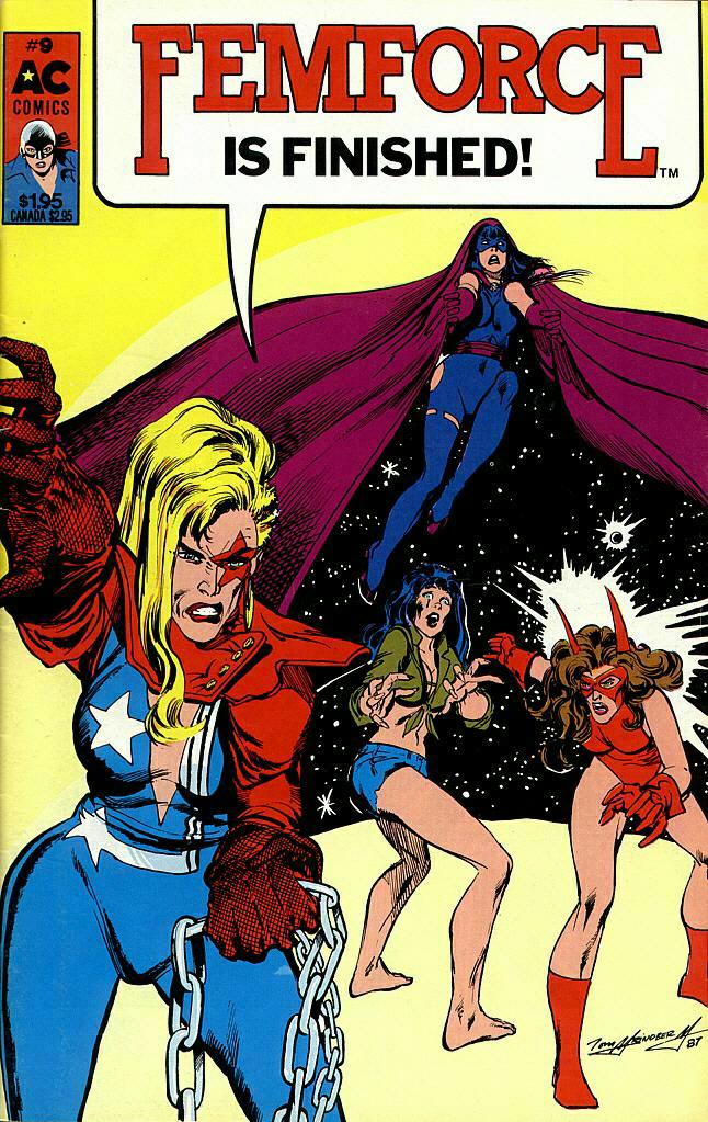 Read online Femforce comic -  Issue #9 - 1