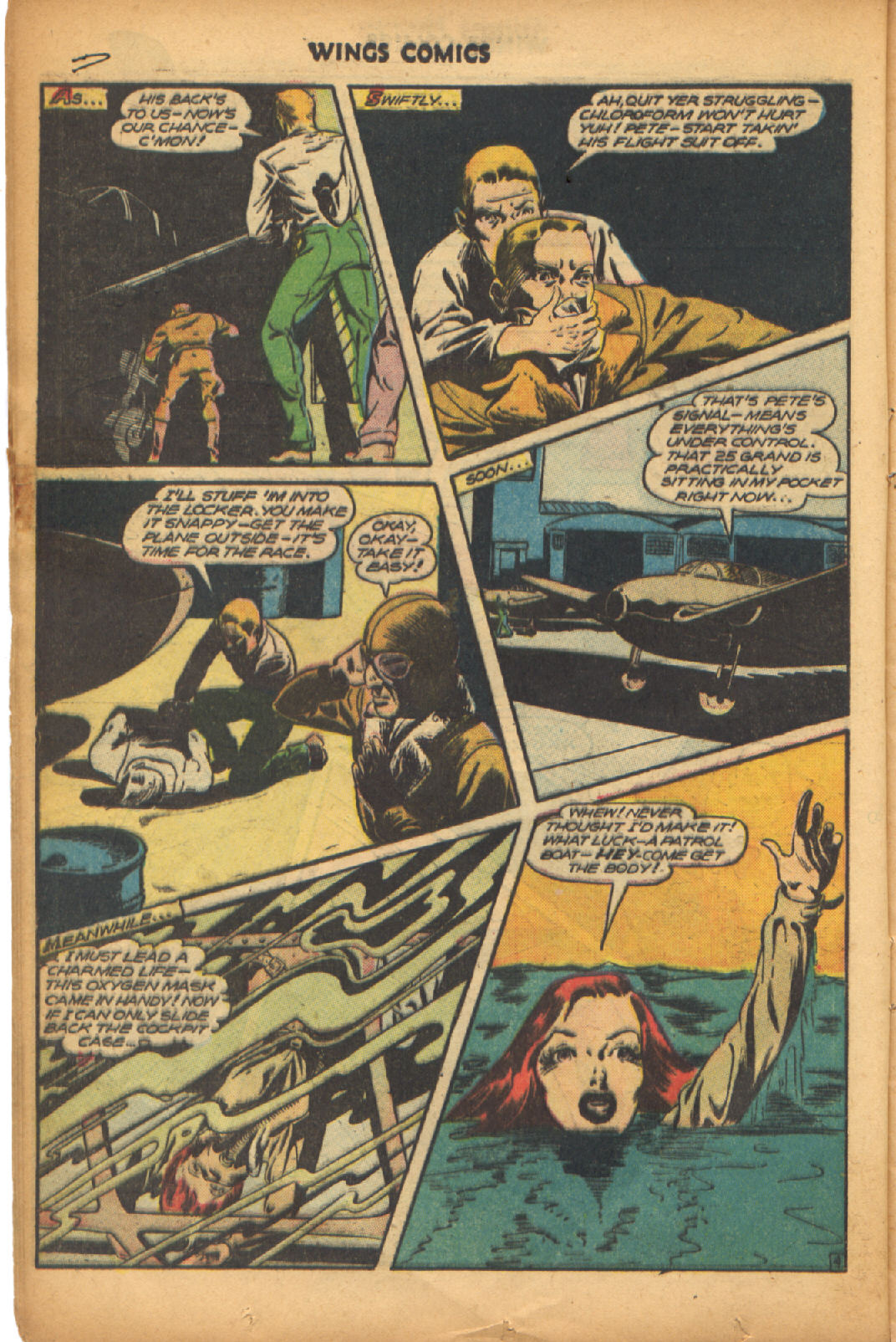 Read online Wings Comics comic -  Issue #70 - 16