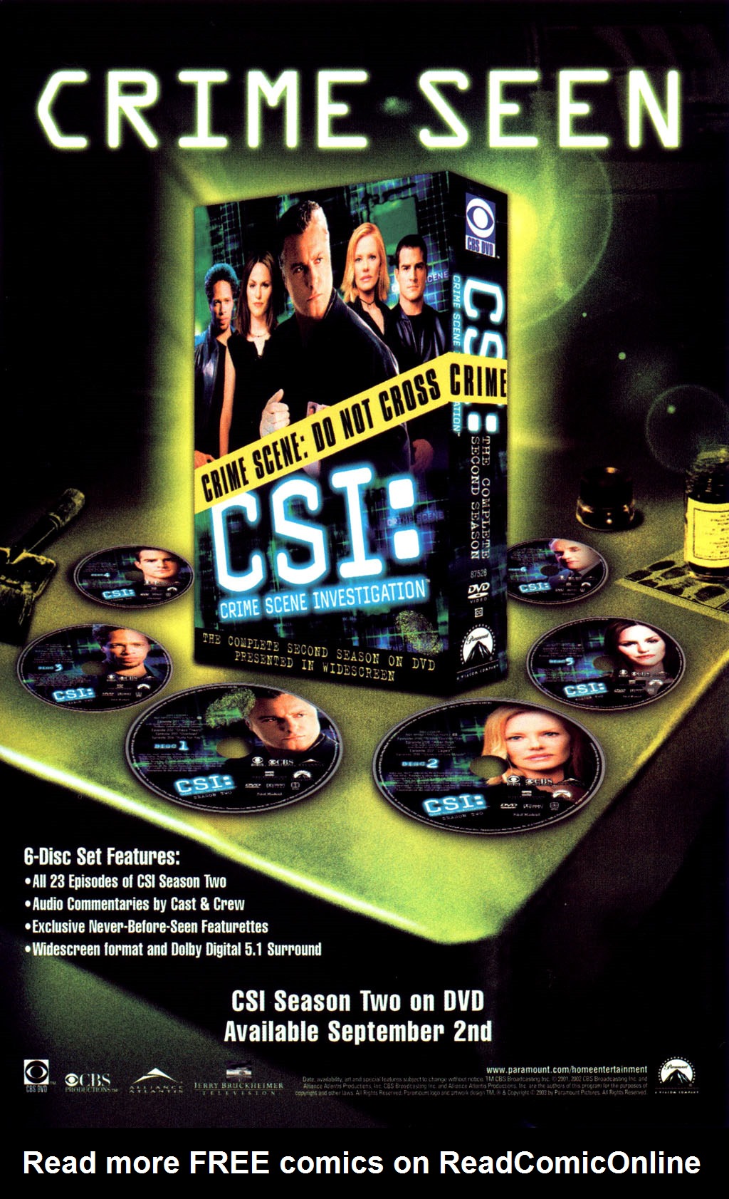 Read online CSI: Crime Scene Investigation: Bad Rap comic -  Issue #4 - 32