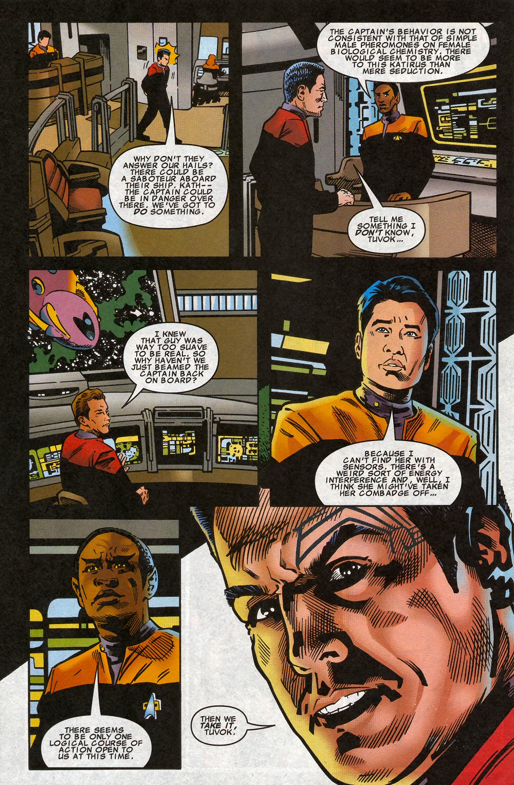 Read online Star Trek: Voyager comic -  Issue #14 - 20