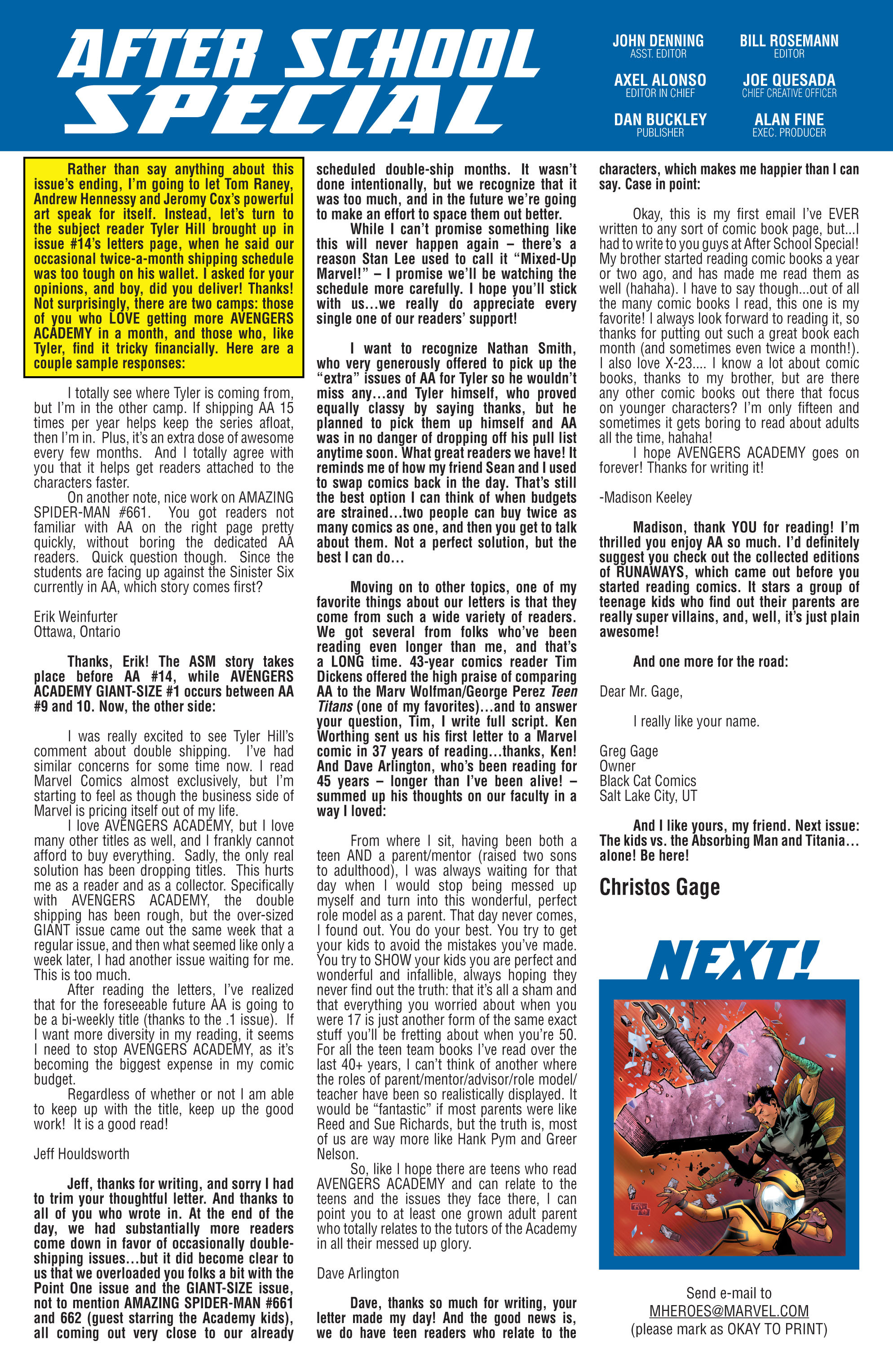 Read online Avengers Academy comic -  Issue # _TPB Fear Itself (Part 1) - 92