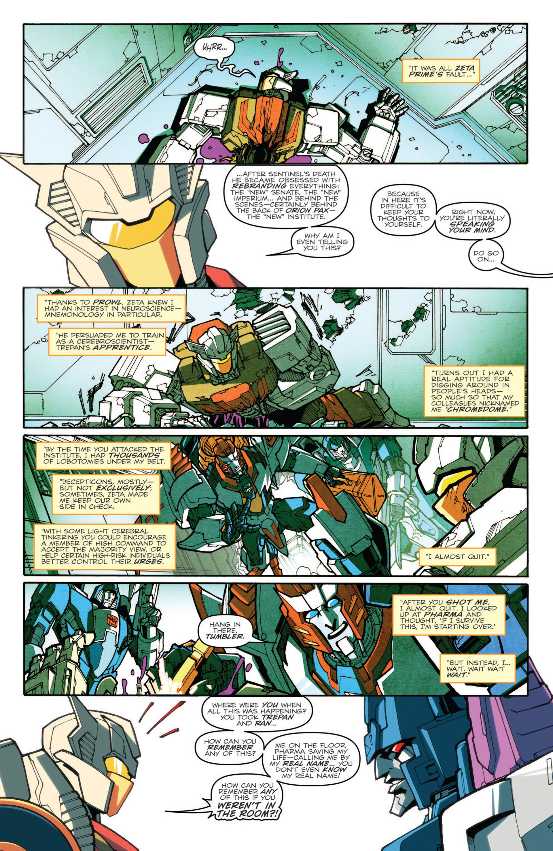 Read online The Transformers: More Than Meets The Eye comic -  Issue #14 - 17
