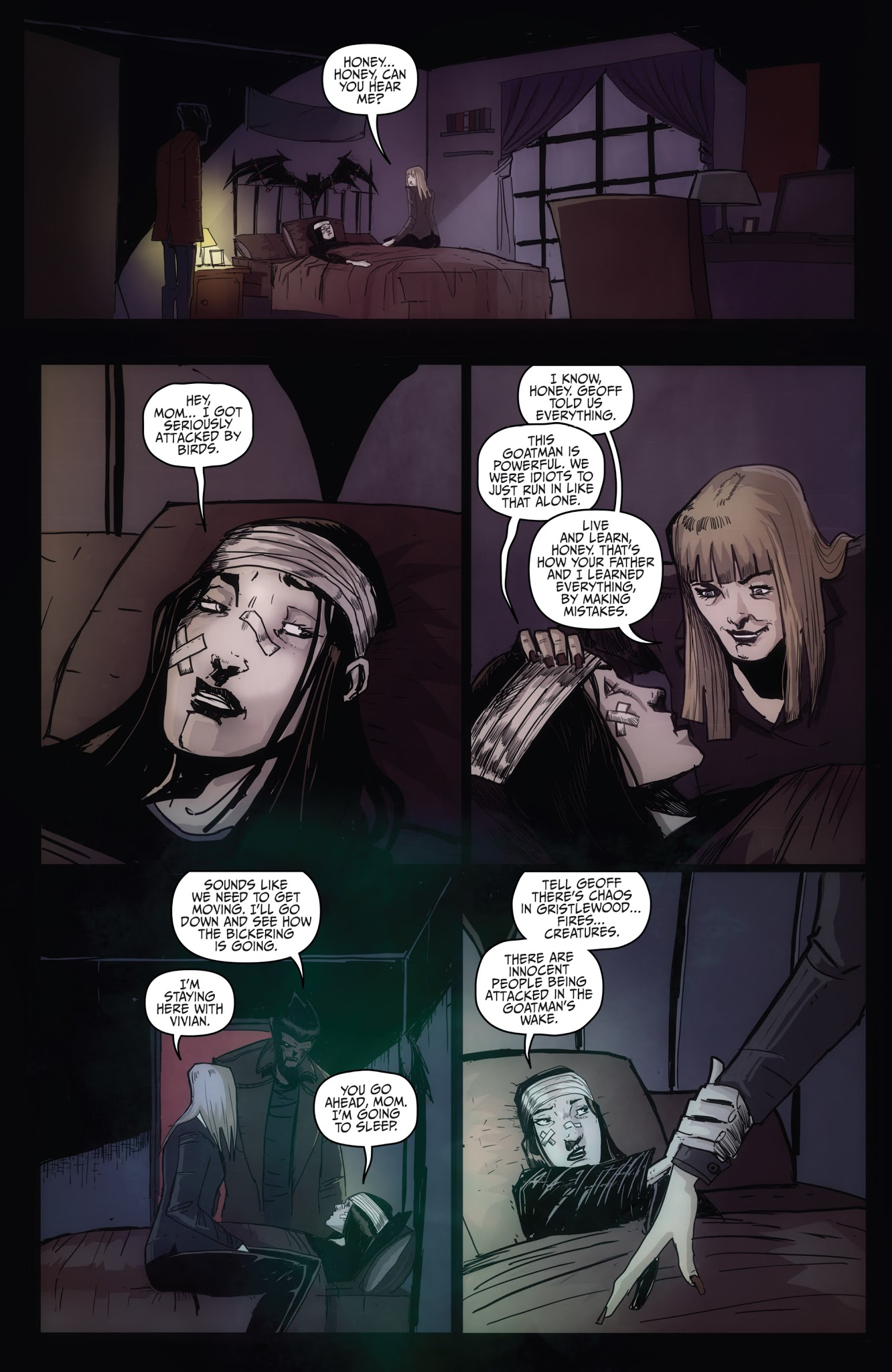 Read online October Faction: Supernatural Dreams comic -  Issue #2 - 17